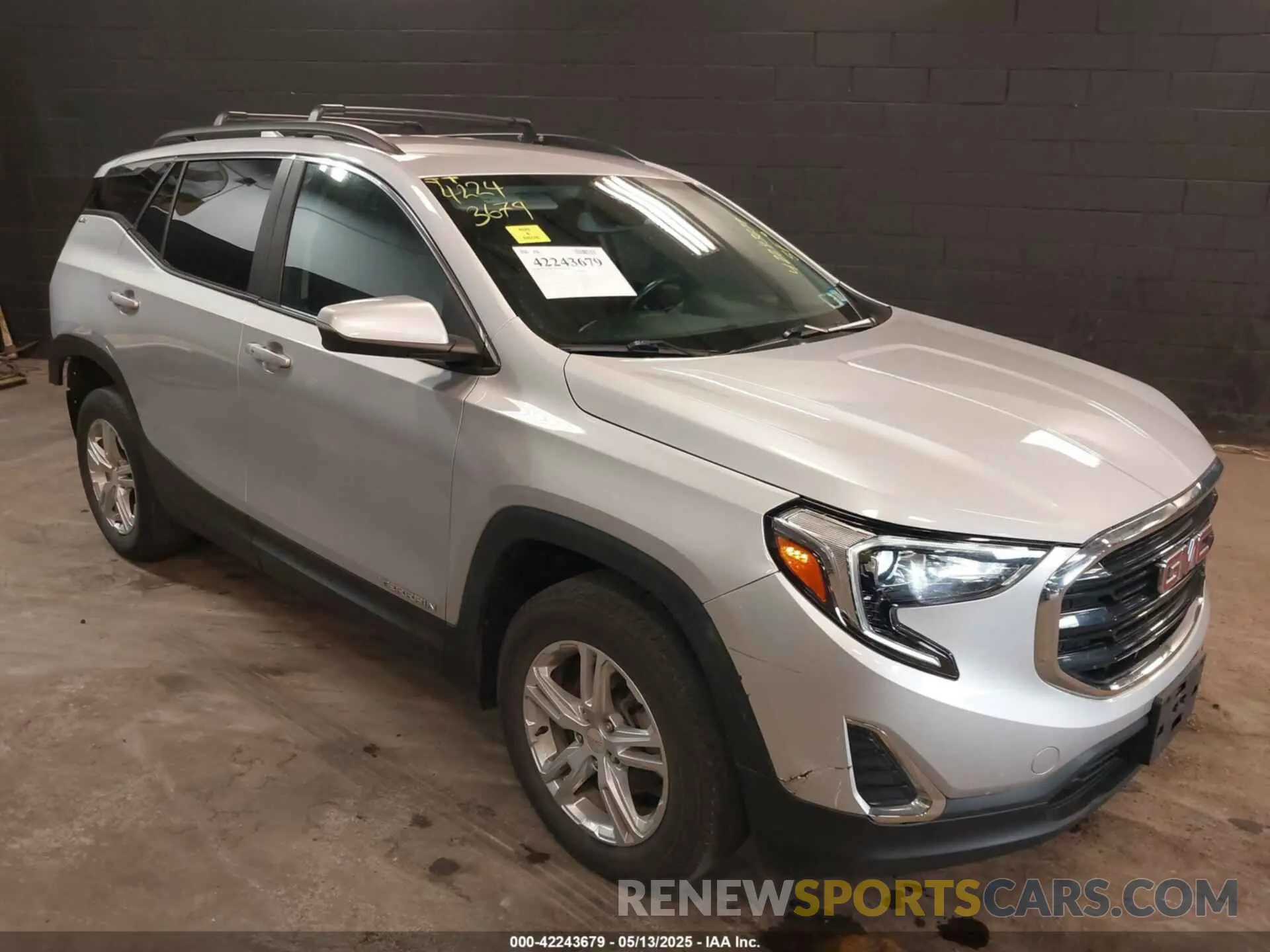 1 Photograph of a damaged car 3GKALTEVXML374758 GMC TERRAIN 2021