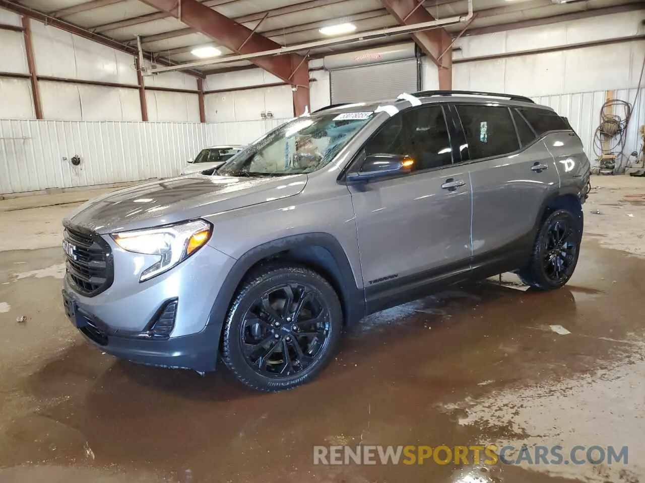 1 Photograph of a damaged car 3GKALTEVXML375649 GMC TERRAIN 2021