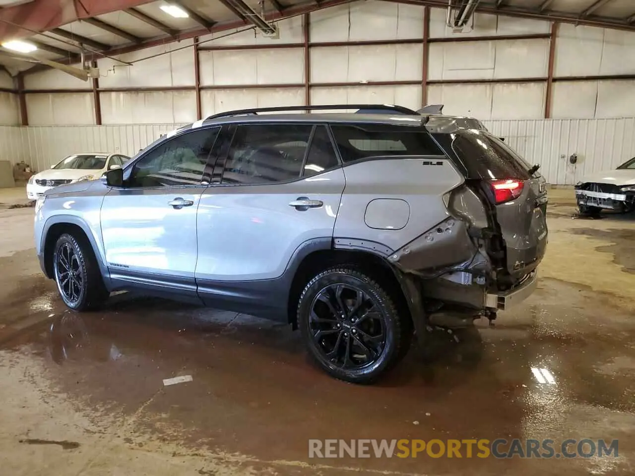 2 Photograph of a damaged car 3GKALTEVXML375649 GMC TERRAIN 2021