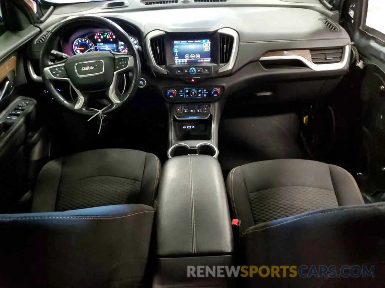 8 Photograph of a damaged car 3GKALTEVXML375649 GMC TERRAIN 2021