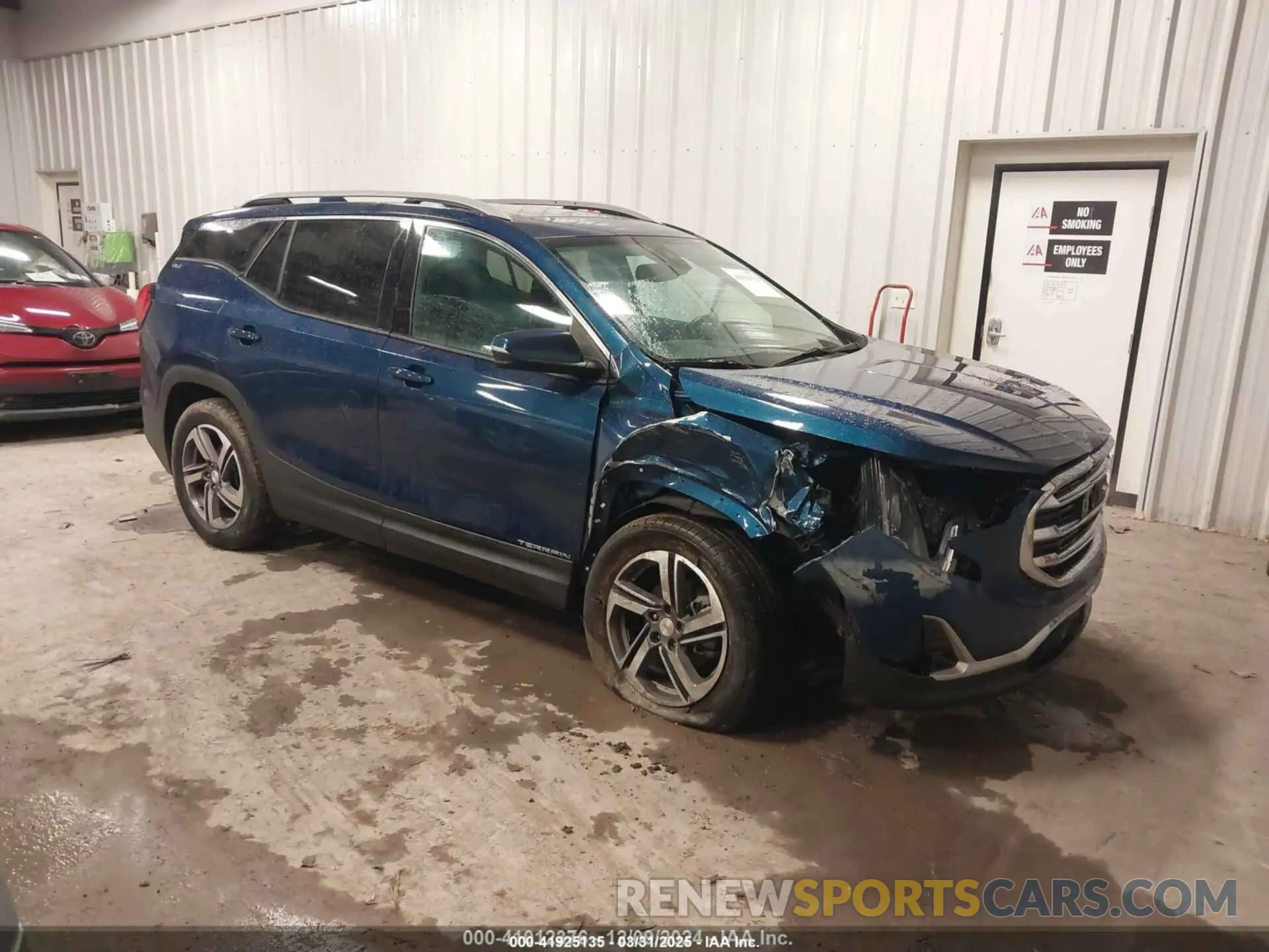 1 Photograph of a damaged car 3GKALVEV0ML309039 GMC TERRAIN 2021