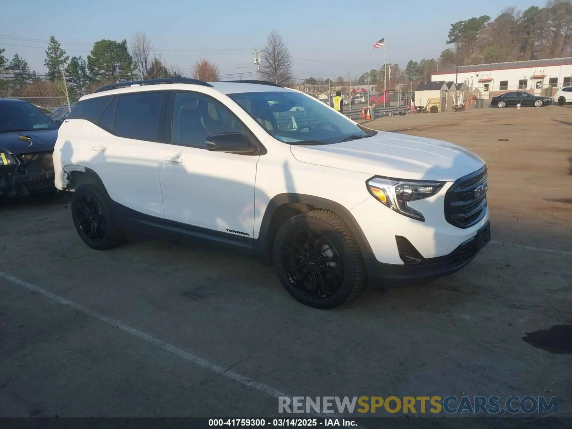 1 Photograph of a damaged car 3GKALVEV0ML385344 GMC TERRAIN 2021
