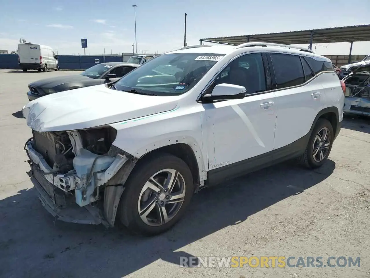 1 Photograph of a damaged car 3GKALVEV1ML309180 GMC TERRAIN 2021