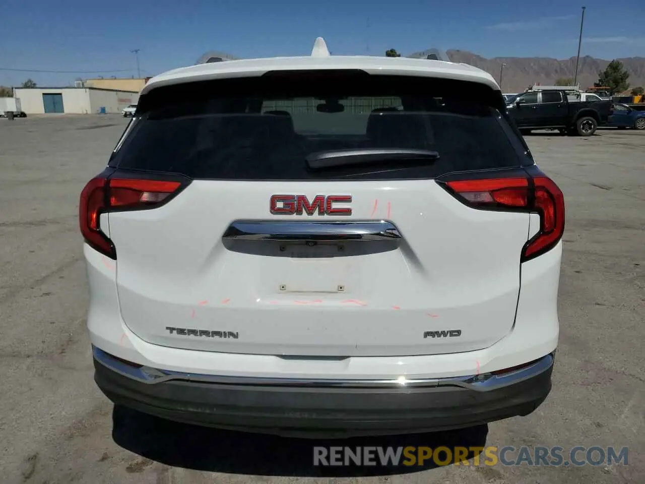 6 Photograph of a damaged car 3GKALVEV1ML309180 GMC TERRAIN 2021