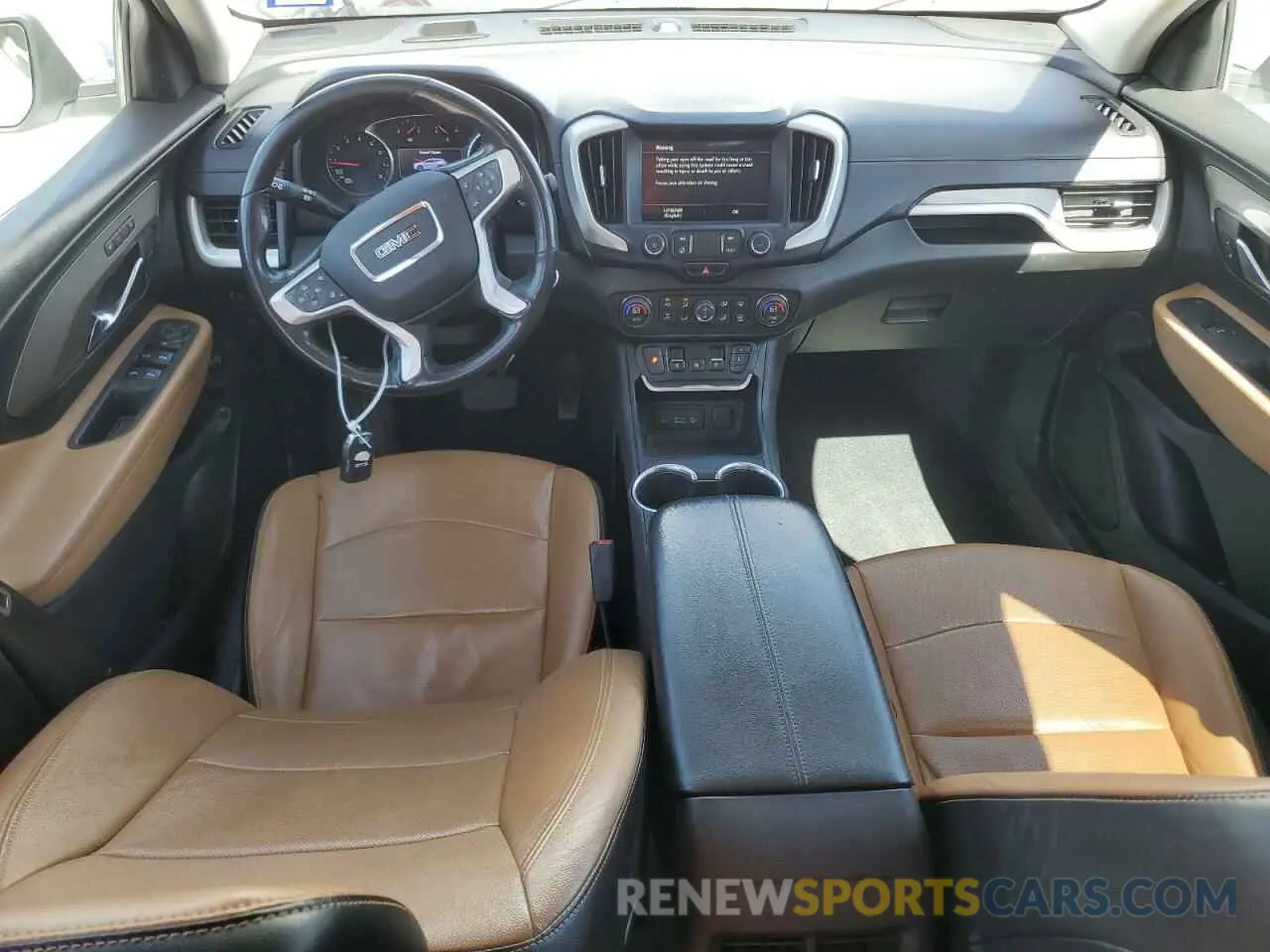 8 Photograph of a damaged car 3GKALVEV1ML309180 GMC TERRAIN 2021