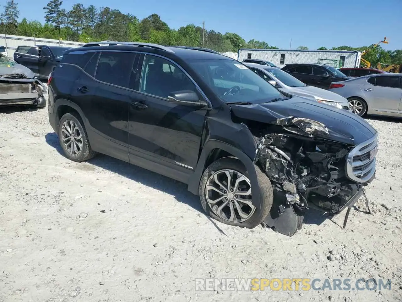 4 Photograph of a damaged car 3GKALVEV1ML311883 GMC TERRAIN 2021