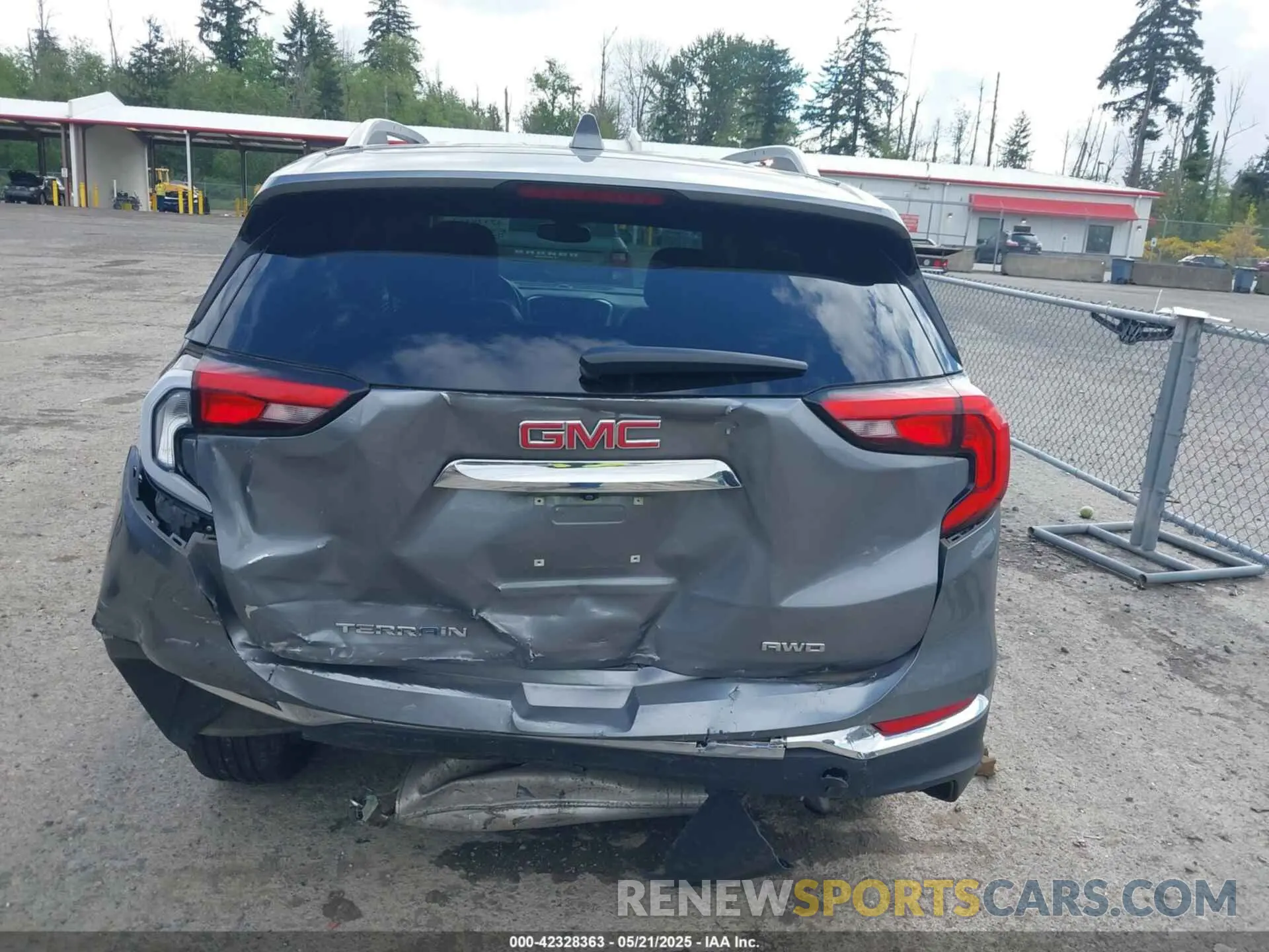 16 Photograph of a damaged car 3GKALVEV1ML316341 GMC TERRAIN 2021