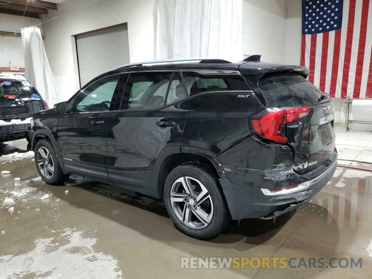 2 Photograph of a damaged car 3GKALVEV1ML391041 GMC TERRAIN 2021