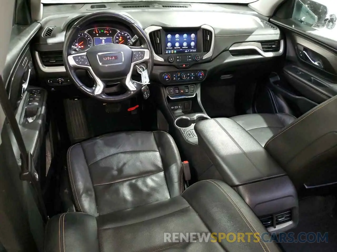 8 Photograph of a damaged car 3GKALVEV1ML391041 GMC TERRAIN 2021