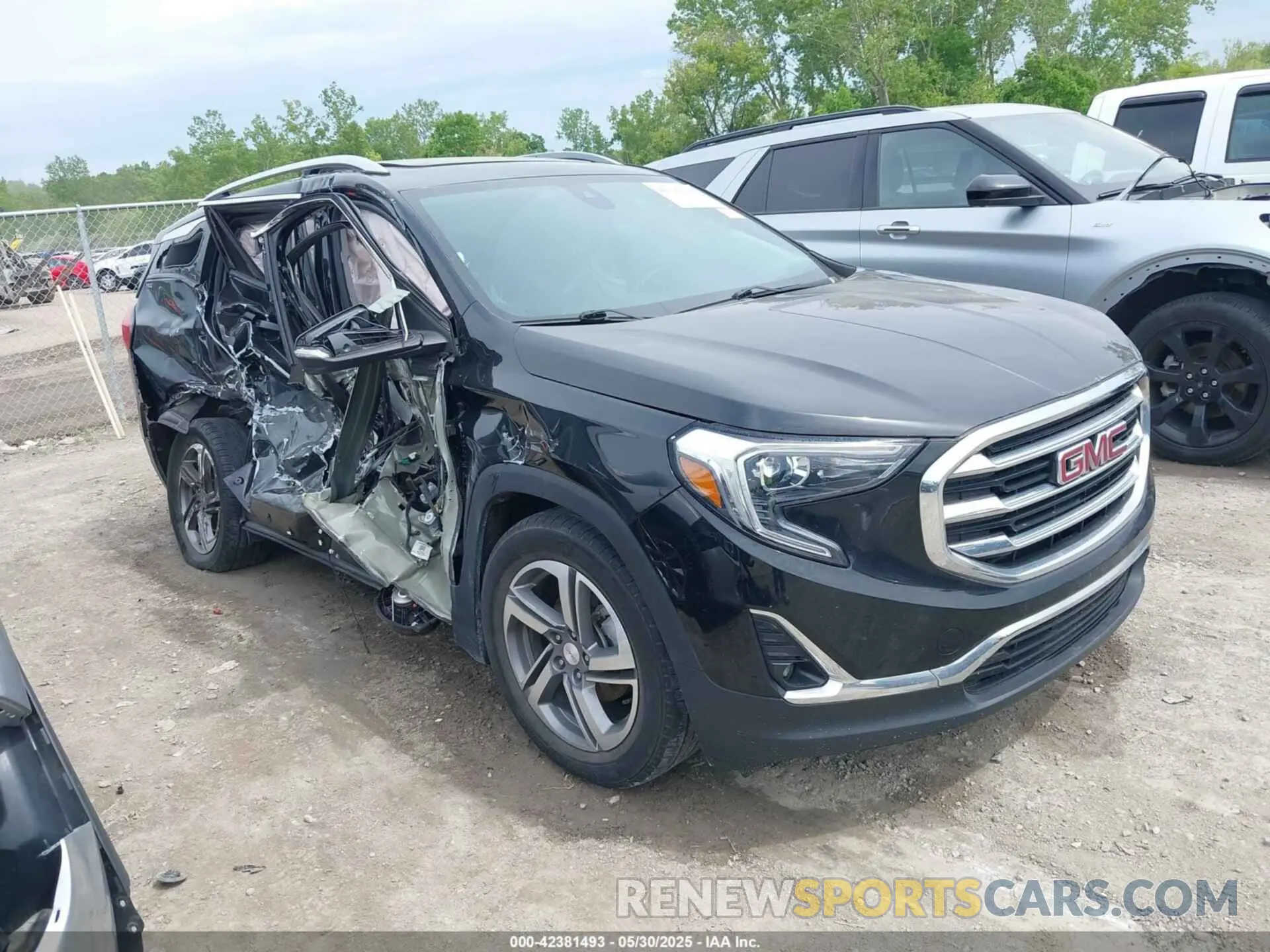 1 Photograph of a damaged car 3GKALVEV1ML393601 GMC TERRAIN 2021