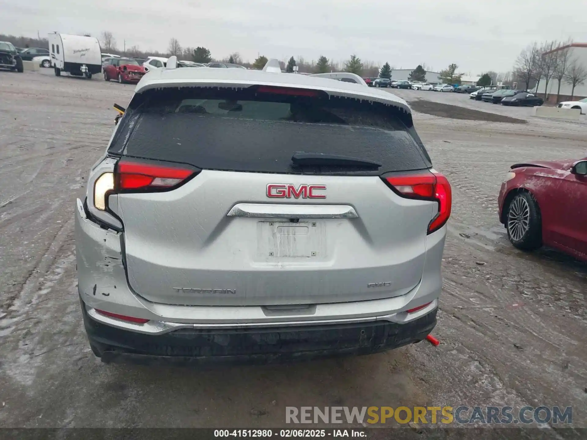 16 Photograph of a damaged car 3GKALVEV2ML314047 GMC TERRAIN 2021