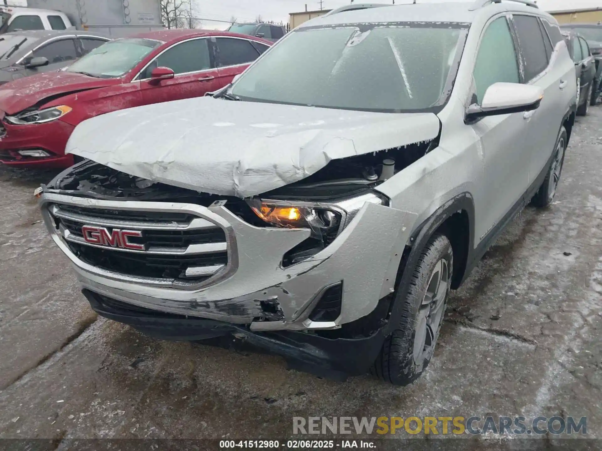 6 Photograph of a damaged car 3GKALVEV2ML314047 GMC TERRAIN 2021