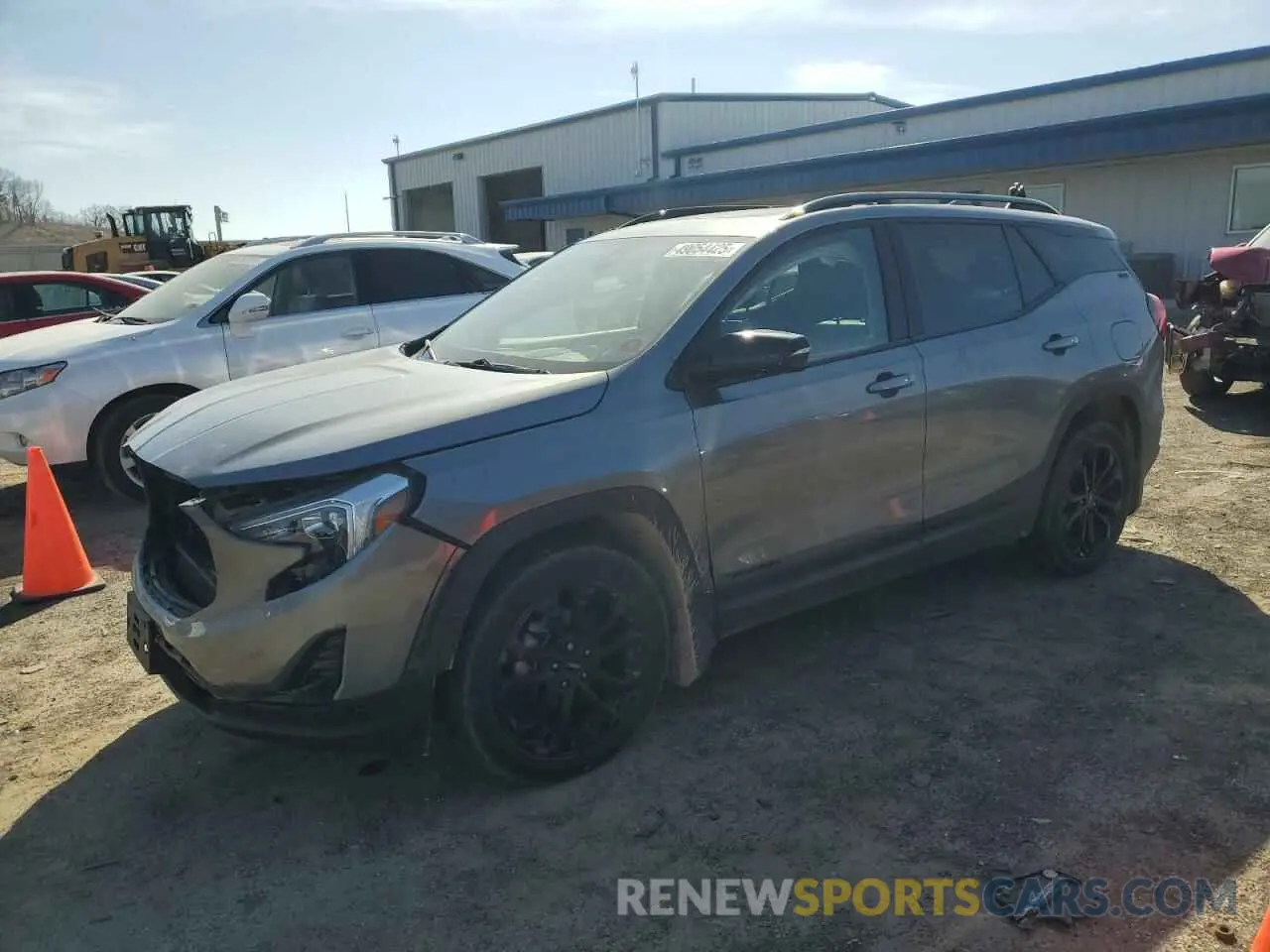 1 Photograph of a damaged car 3GKALVEV2ML316283 GMC TERRAIN 2021