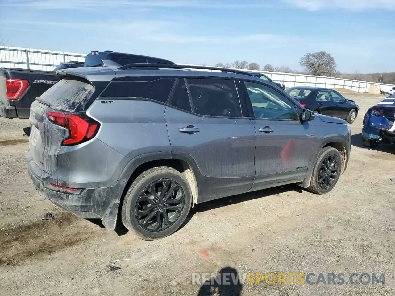 3 Photograph of a damaged car 3GKALVEV2ML316283 GMC TERRAIN 2021