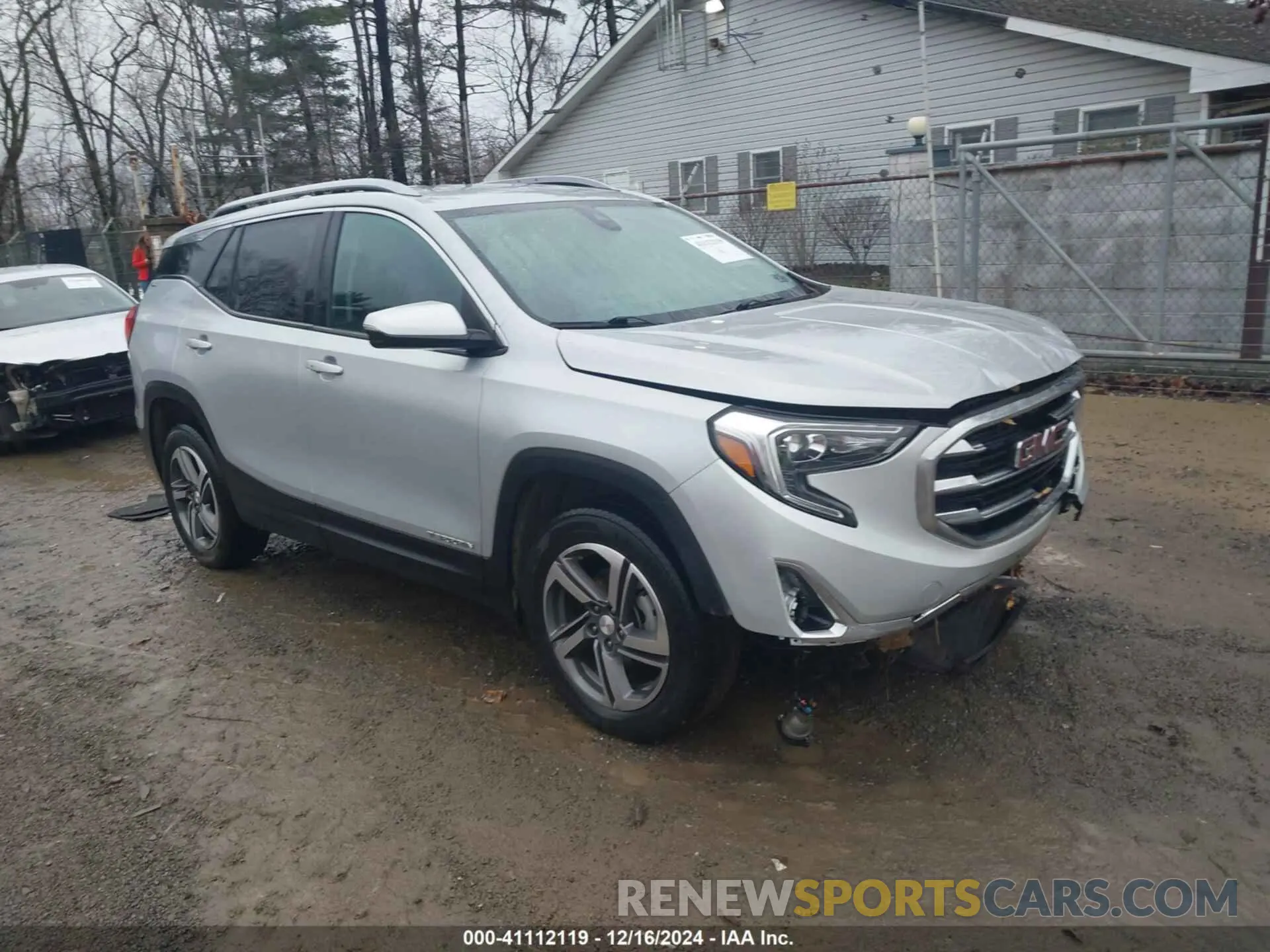 1 Photograph of a damaged car 3GKALVEV2ML332953 GMC TERRAIN 2021
