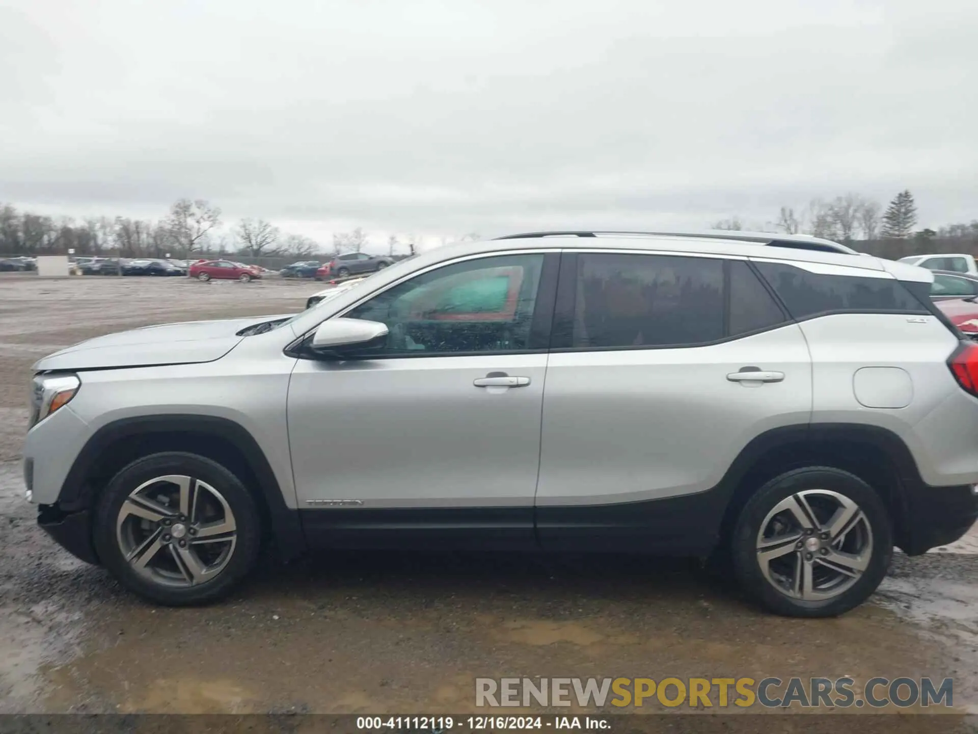 14 Photograph of a damaged car 3GKALVEV2ML332953 GMC TERRAIN 2021