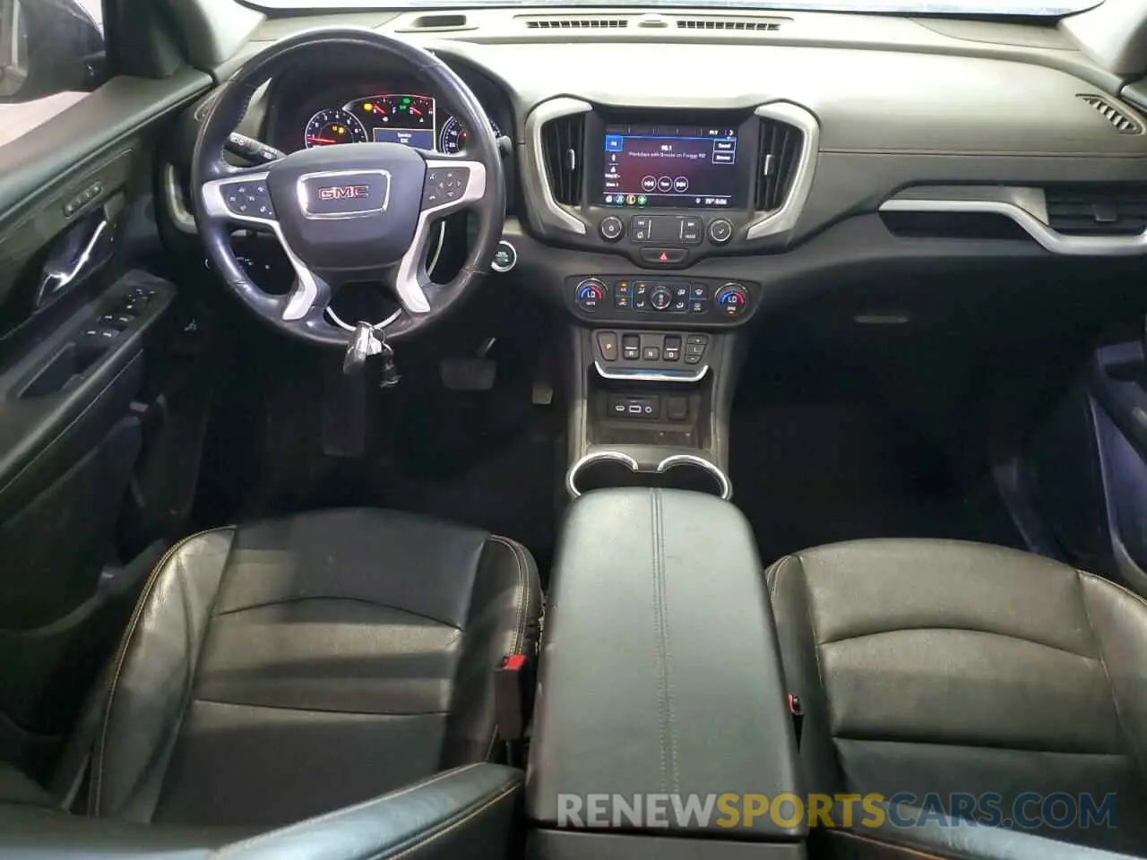 8 Photograph of a damaged car 3GKALVEV3ML382907 GMC TERRAIN 2021