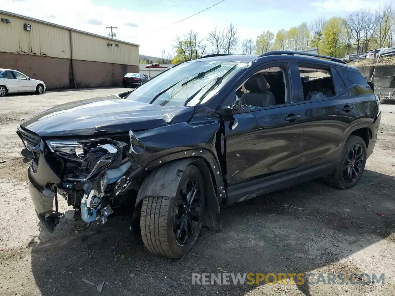 1 Photograph of a damaged car 3GKALVEV4ML306662 GMC TERRAIN 2021