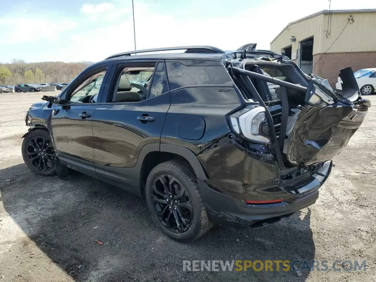 2 Photograph of a damaged car 3GKALVEV4ML306662 GMC TERRAIN 2021