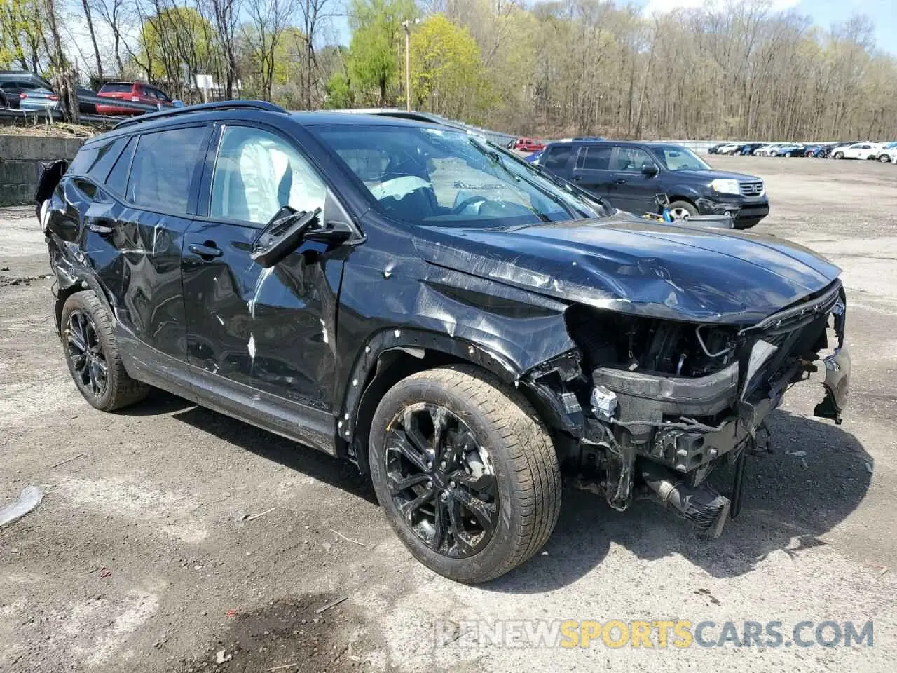 4 Photograph of a damaged car 3GKALVEV4ML306662 GMC TERRAIN 2021