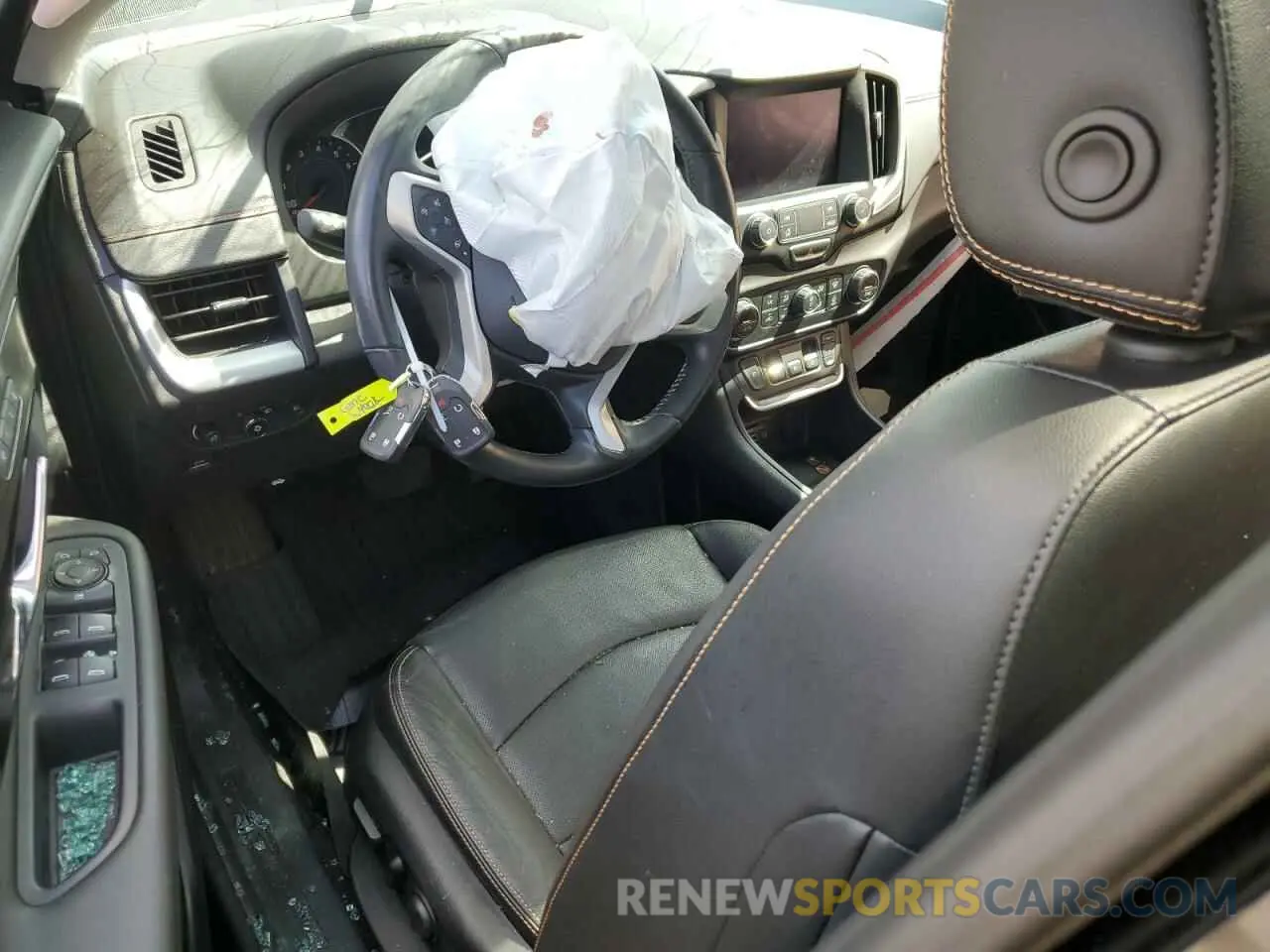 8 Photograph of a damaged car 3GKALVEV4ML306662 GMC TERRAIN 2021