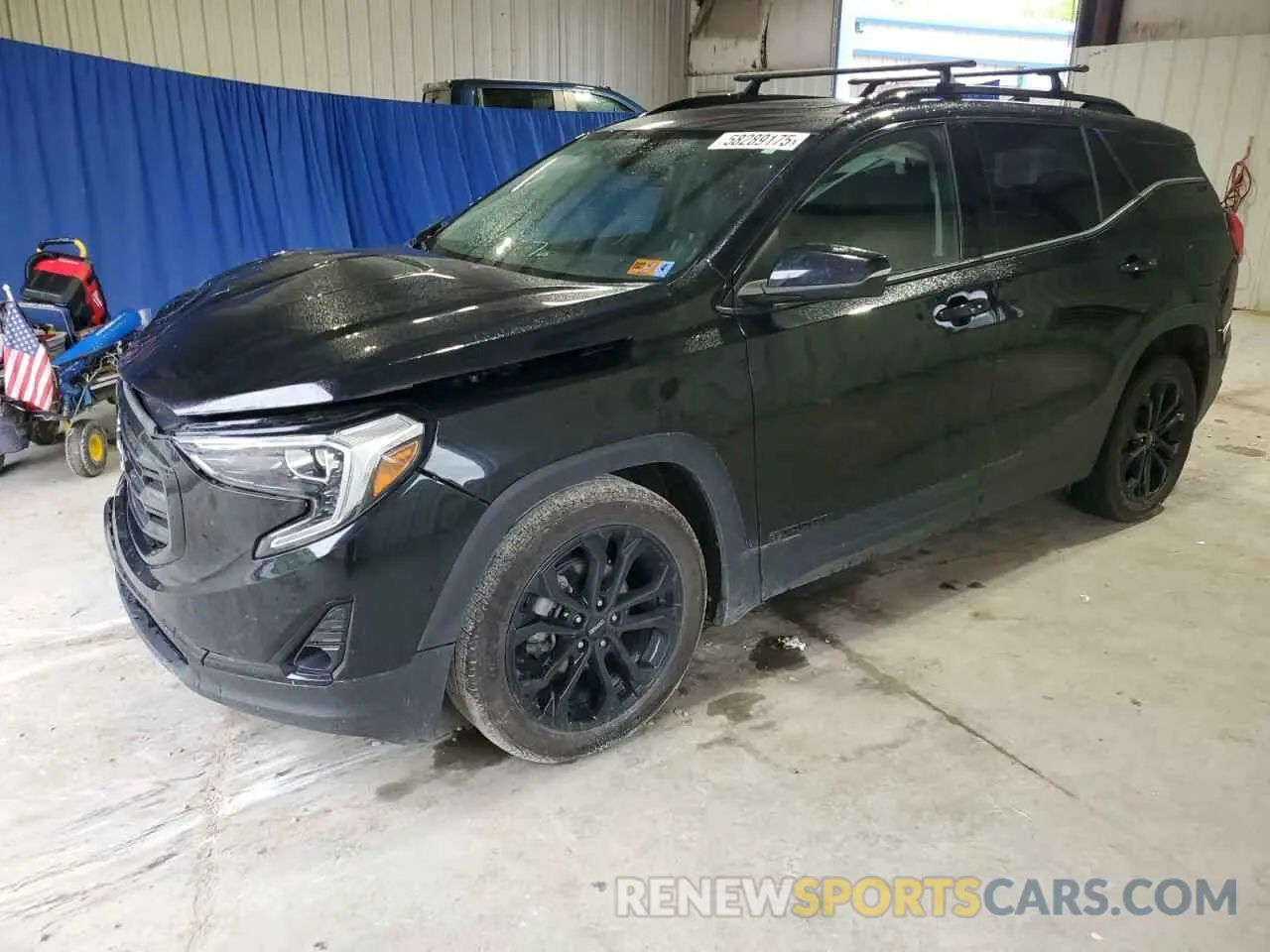 1 Photograph of a damaged car 3GKALVEV4ML354906 GMC TERRAIN 2021