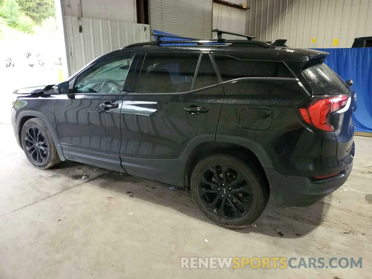 2 Photograph of a damaged car 3GKALVEV4ML354906 GMC TERRAIN 2021