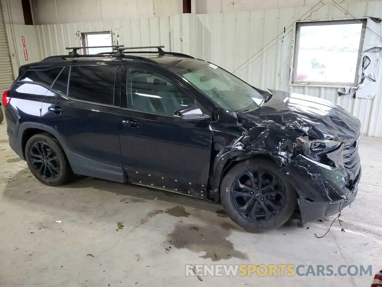 4 Photograph of a damaged car 3GKALVEV4ML354906 GMC TERRAIN 2021