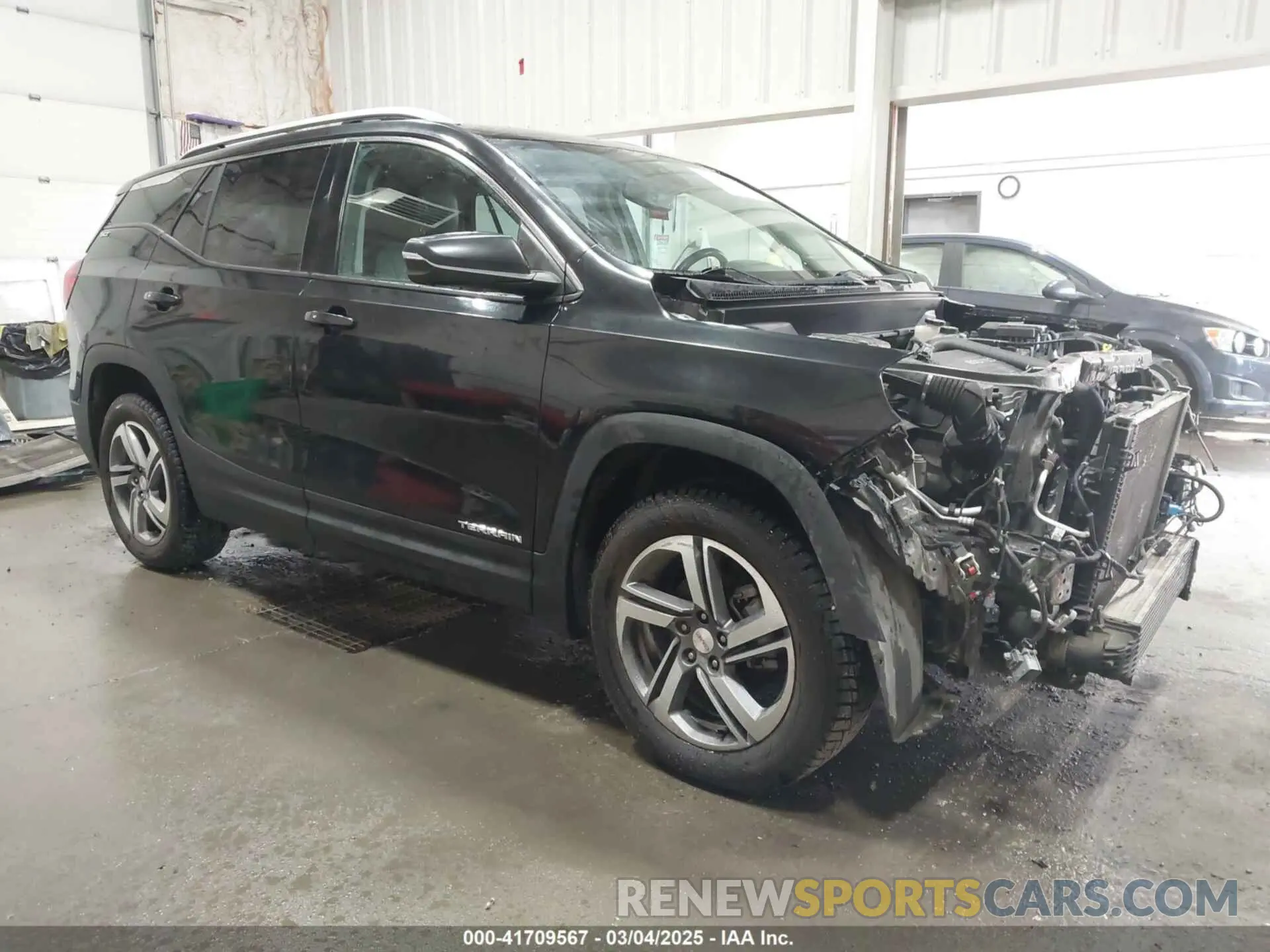 1 Photograph of a damaged car 3GKALVEV5ML343915 GMC TERRAIN 2021