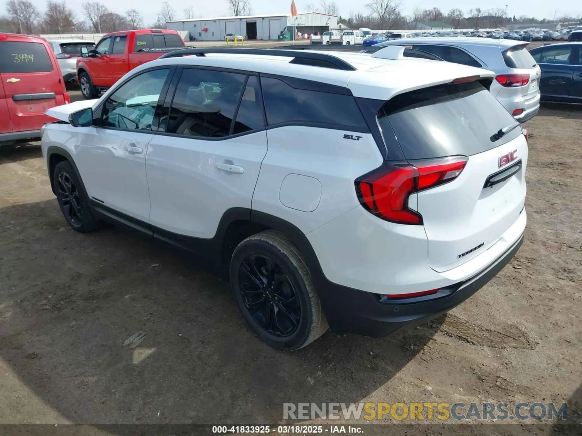 3 Photograph of a damaged car 3GKALVEV5ML383329 GMC TERRAIN 2021