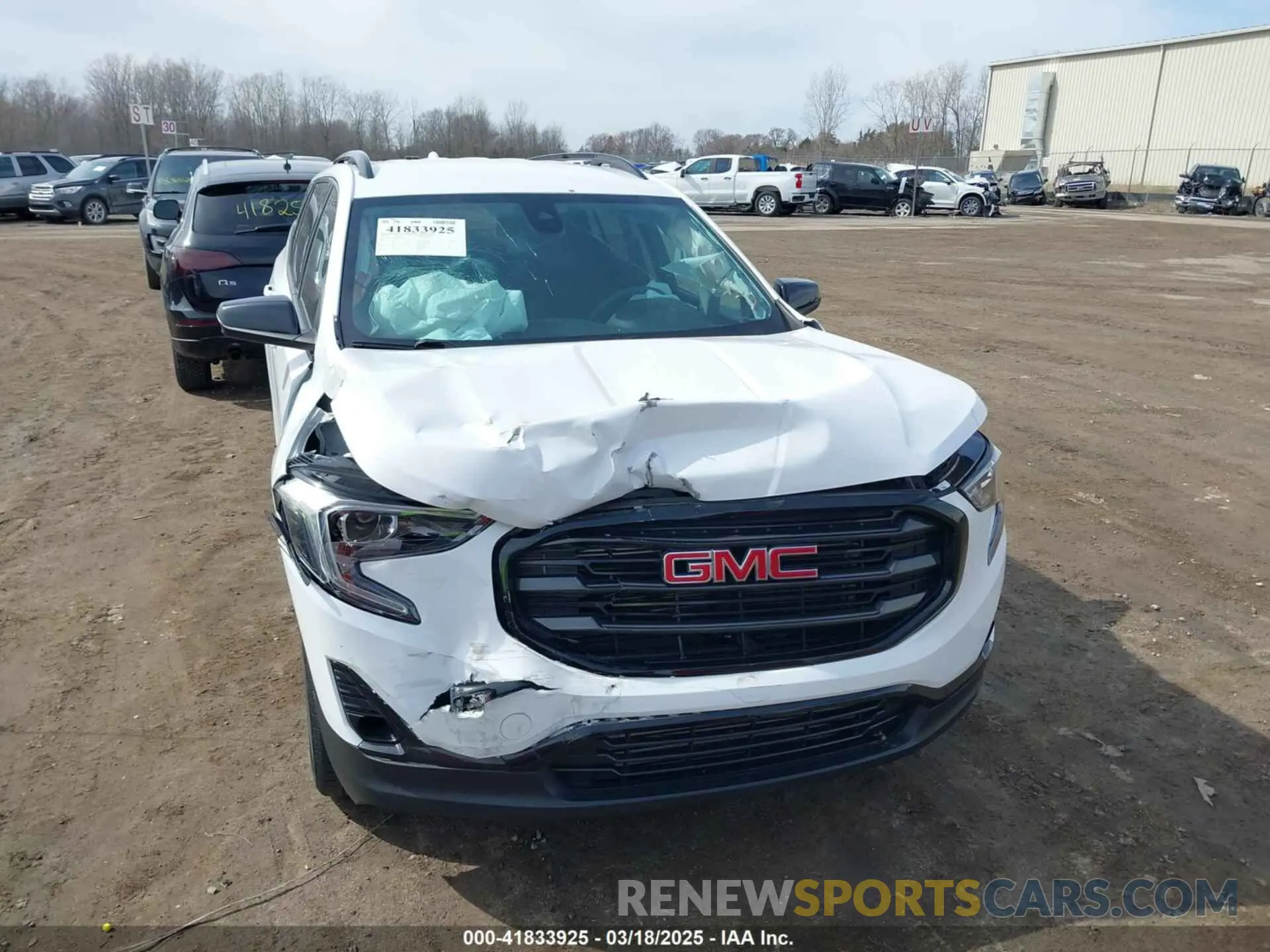 6 Photograph of a damaged car 3GKALVEV5ML383329 GMC TERRAIN 2021