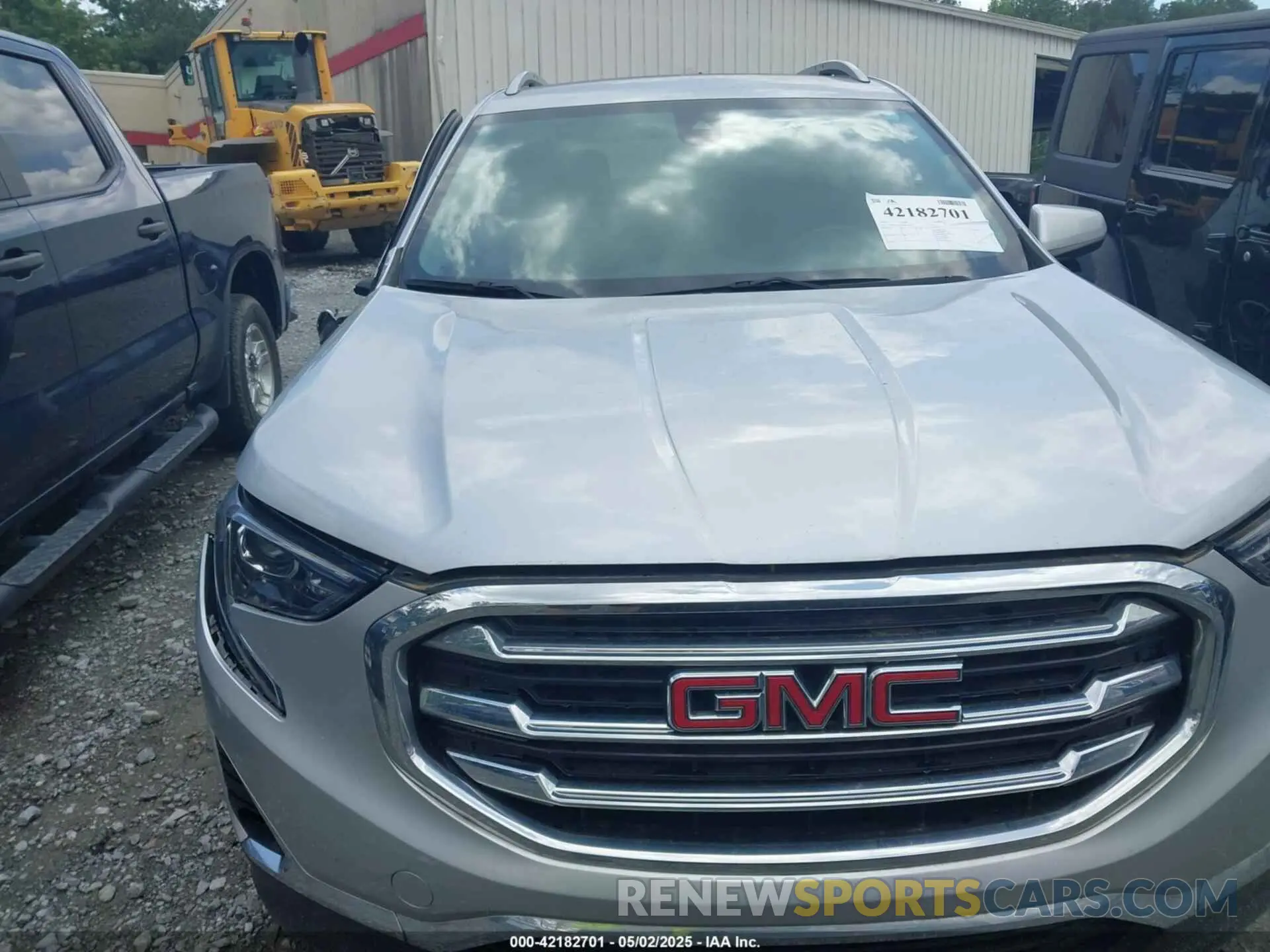 11 Photograph of a damaged car 3GKALVEV6ML301088 GMC TERRAIN 2021