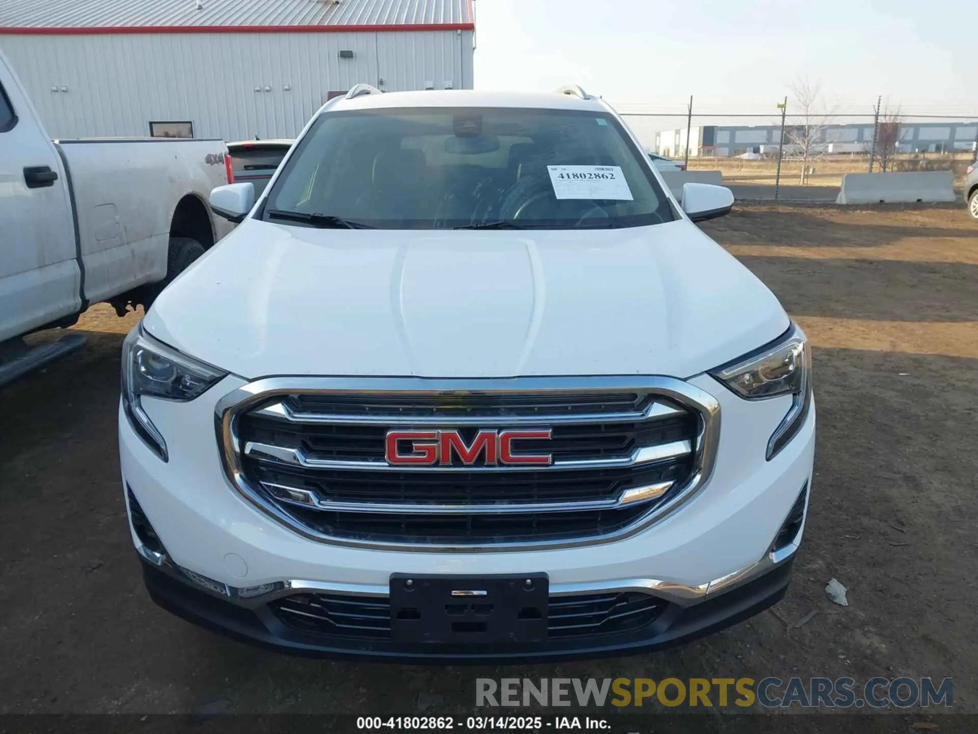 12 Photograph of a damaged car 3GKALVEV6ML312253 GMC TERRAIN 2021