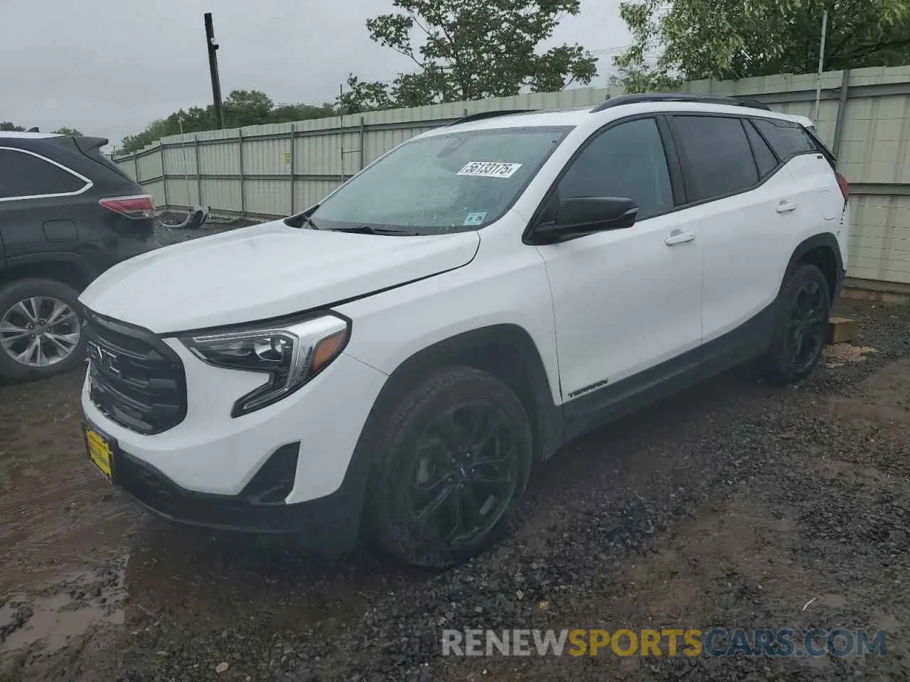 1 Photograph of a damaged car 3GKALVEV6ML385803 GMC TERRAIN 2021