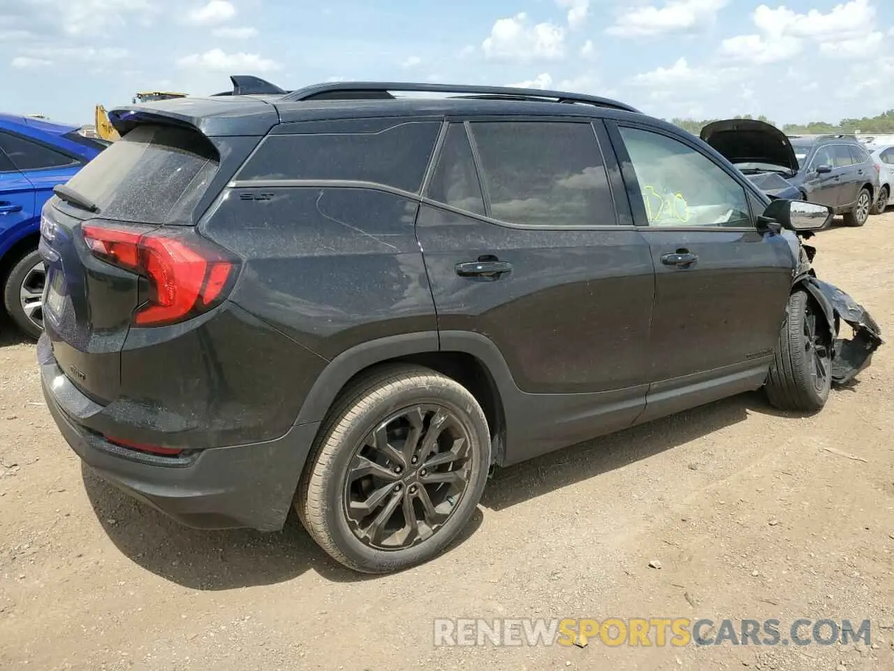 3 Photograph of a damaged car 3GKALVEV7ML373868 GMC TERRAIN 2021