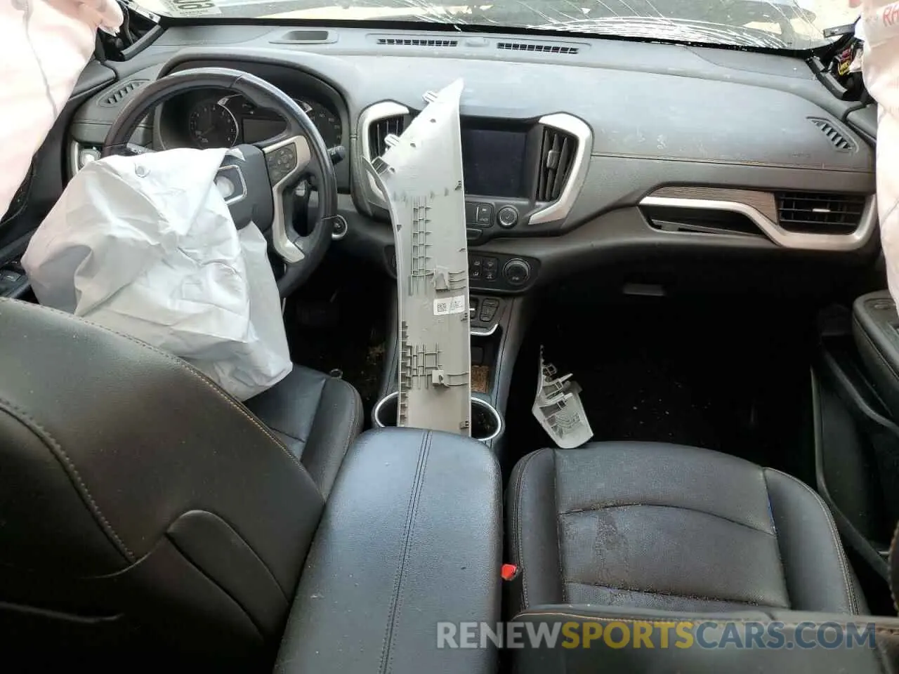 8 Photograph of a damaged car 3GKALVEV7ML373868 GMC TERRAIN 2021