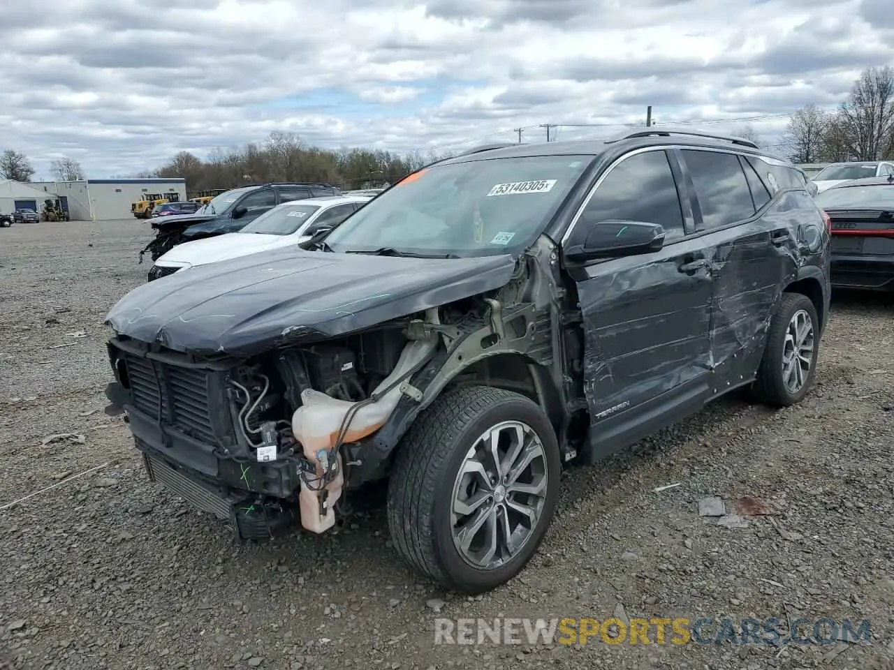 1 Photograph of a damaged car 3GKALVEV8ML317678 GMC TERRAIN 2021