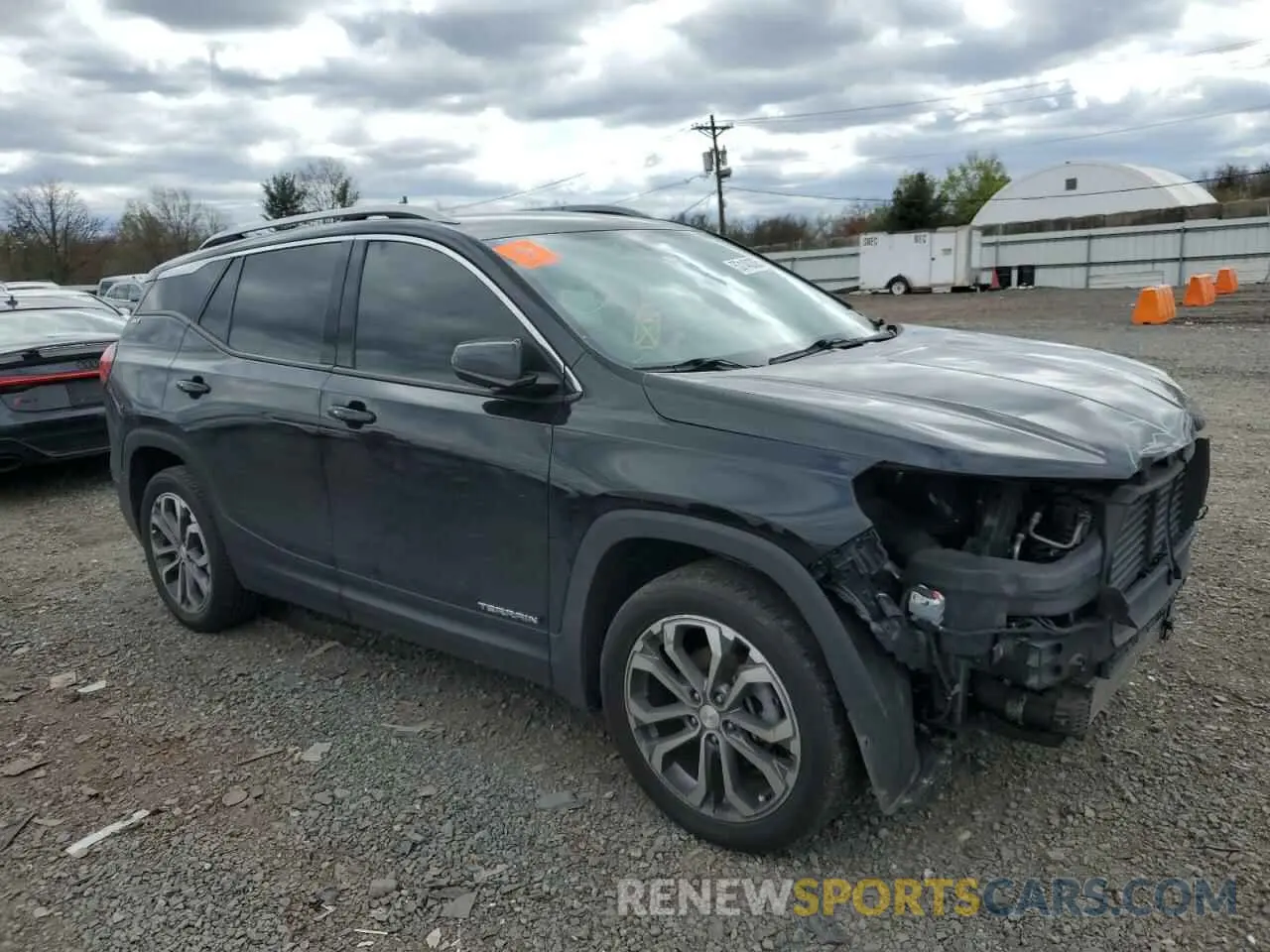 4 Photograph of a damaged car 3GKALVEV8ML317678 GMC TERRAIN 2021
