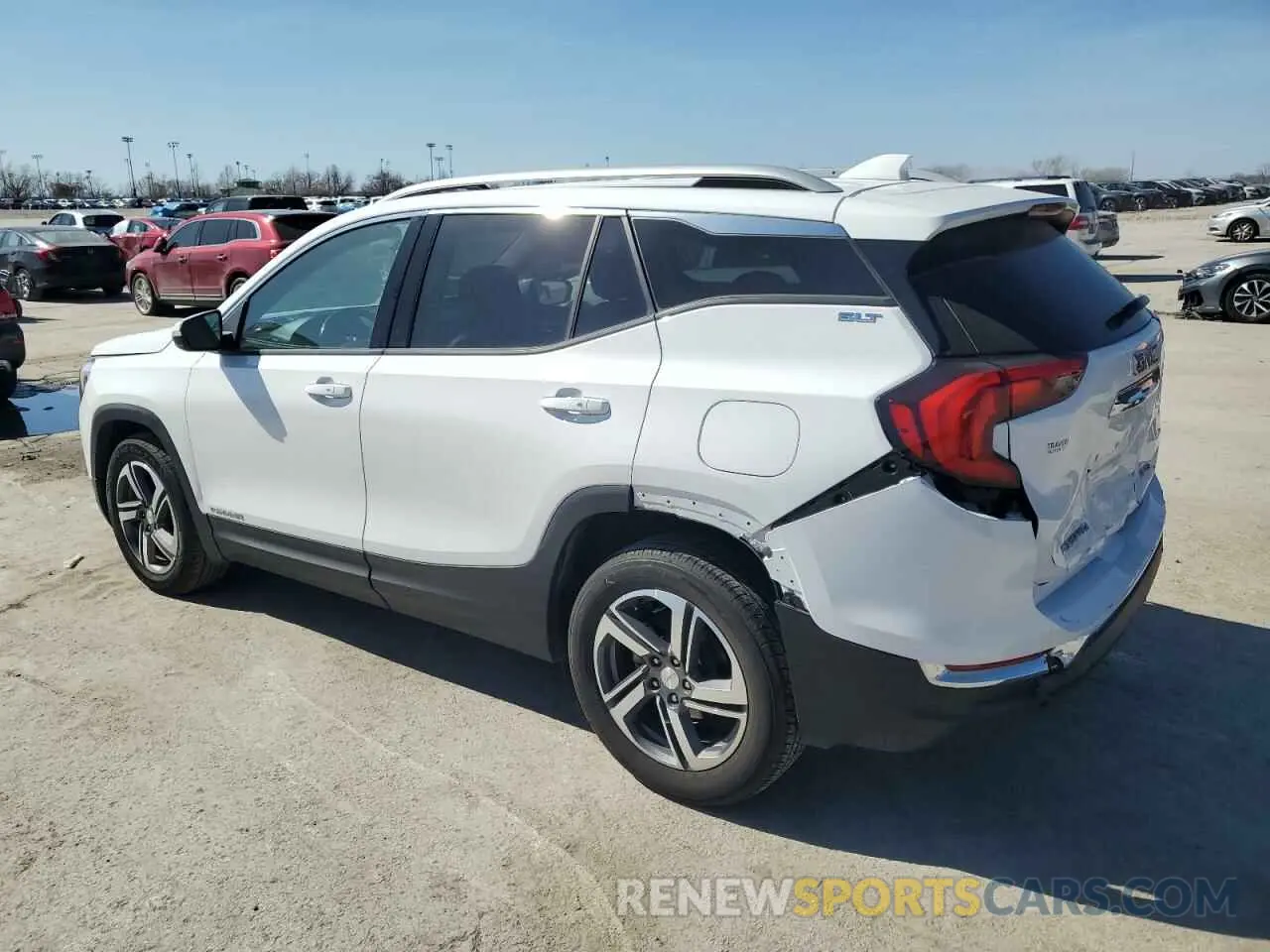 2 Photograph of a damaged car 3GKALVEV9ML313915 GMC TERRAIN 2021