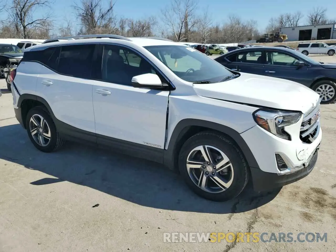 4 Photograph of a damaged car 3GKALVEV9ML313915 GMC TERRAIN 2021