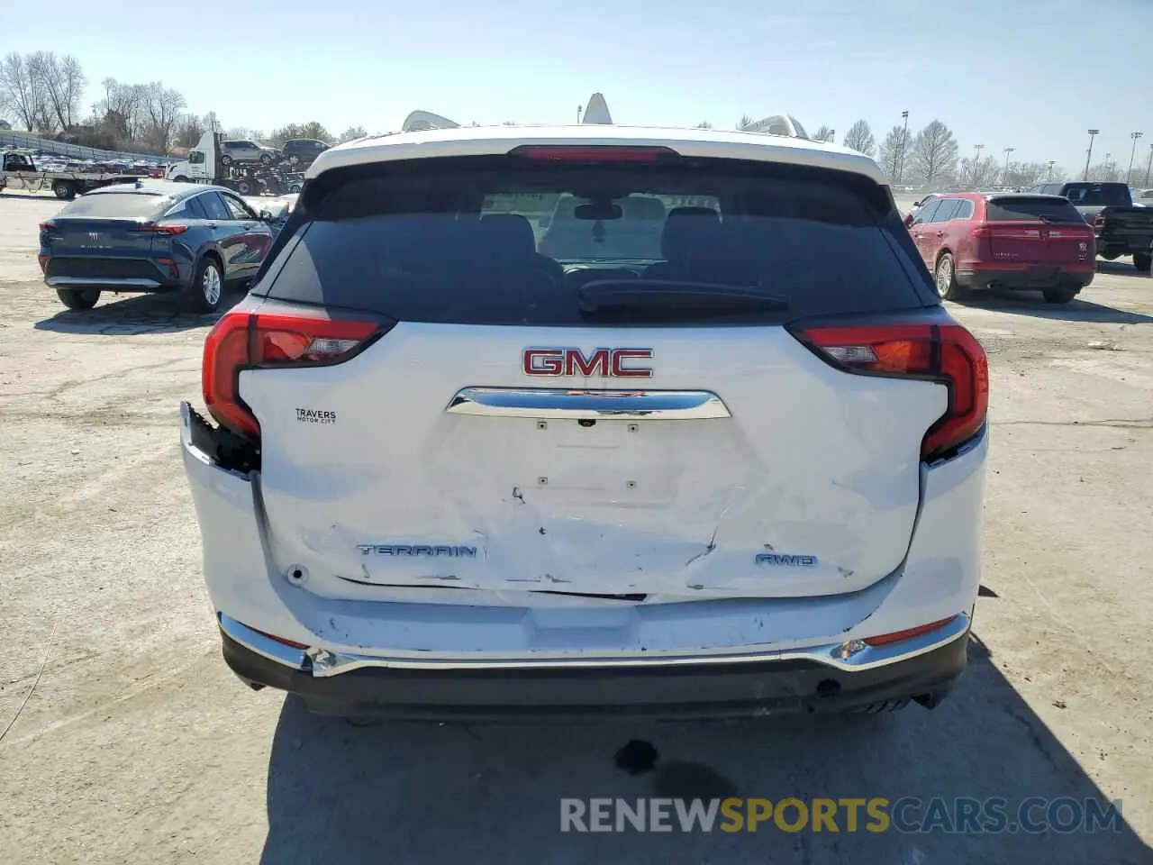 6 Photograph of a damaged car 3GKALVEV9ML313915 GMC TERRAIN 2021