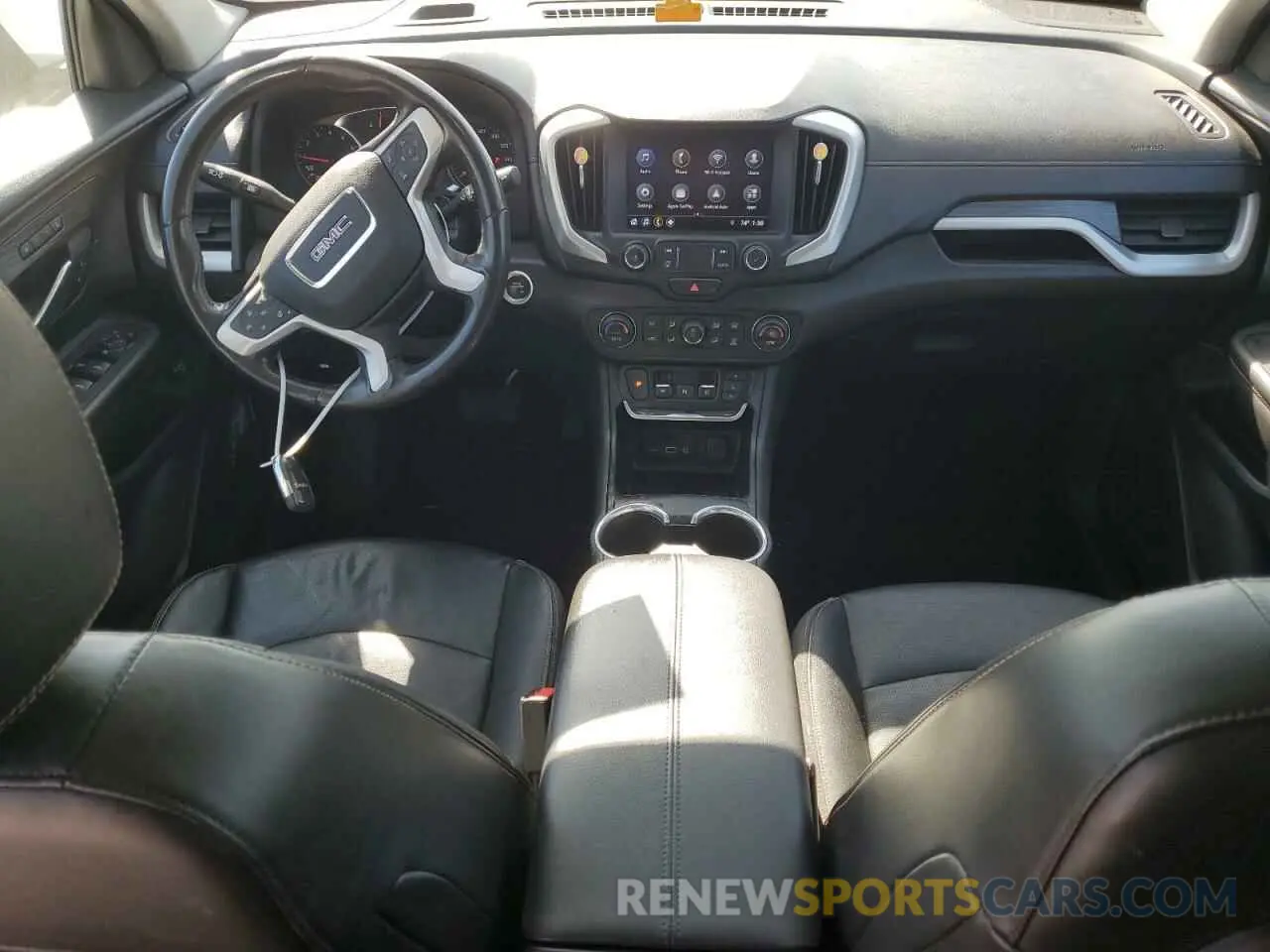 8 Photograph of a damaged car 3GKALVEV9ML313915 GMC TERRAIN 2021