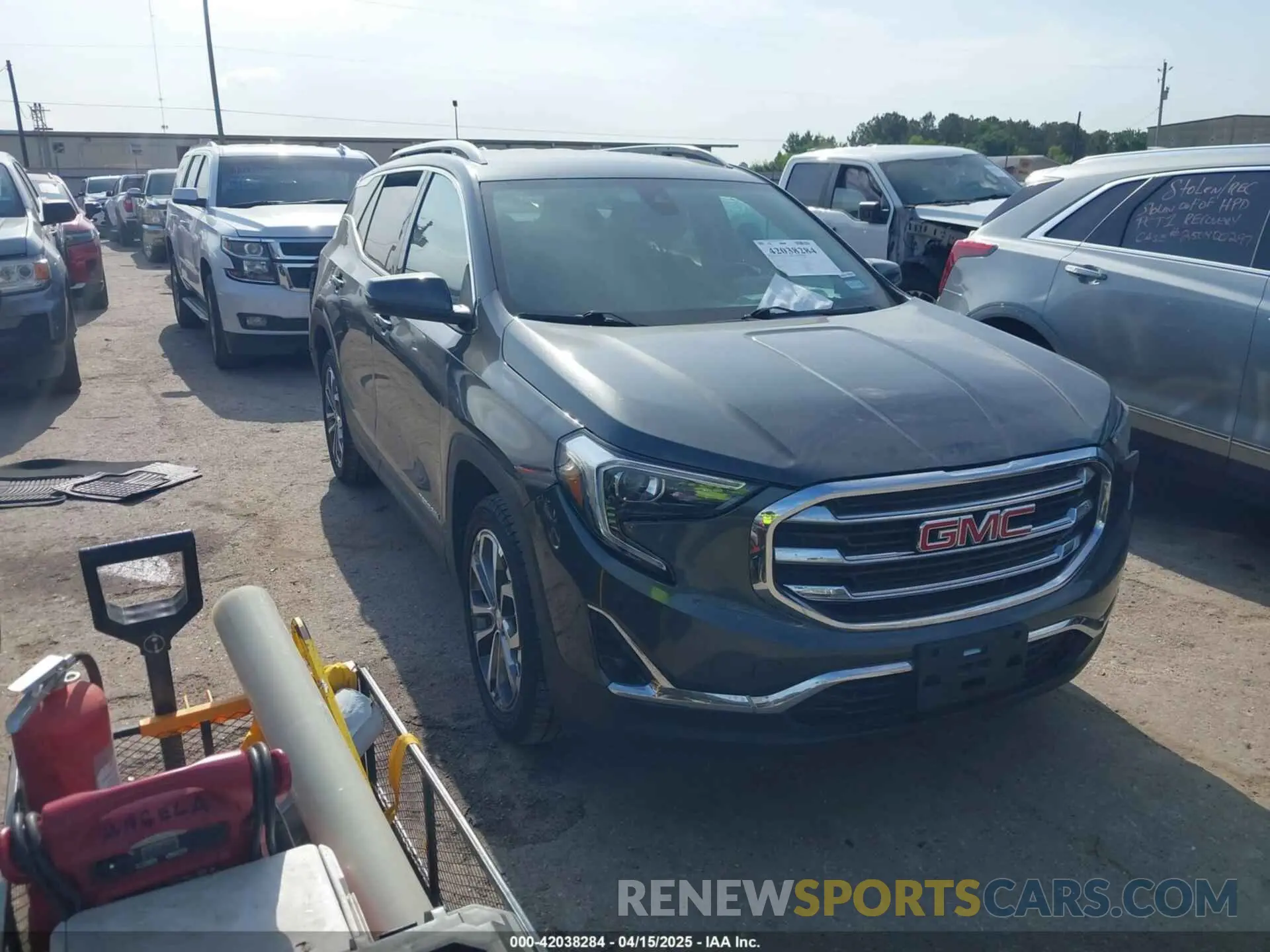 1 Photograph of a damaged car 3GKALVEV9ML327653 GMC TERRAIN 2021