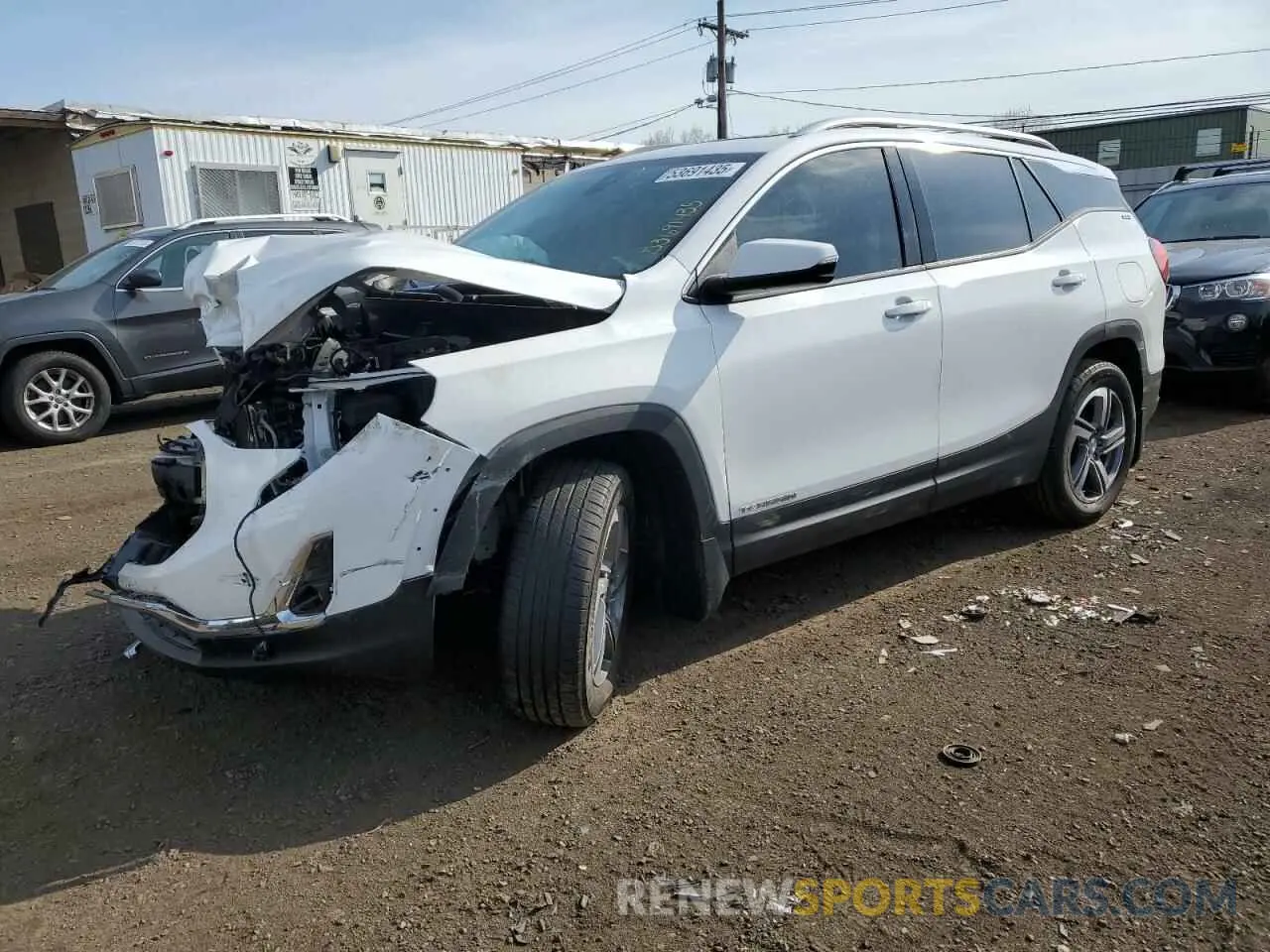 1 Photograph of a damaged car 3GKALVEV9ML336580 GMC TERRAIN 2021