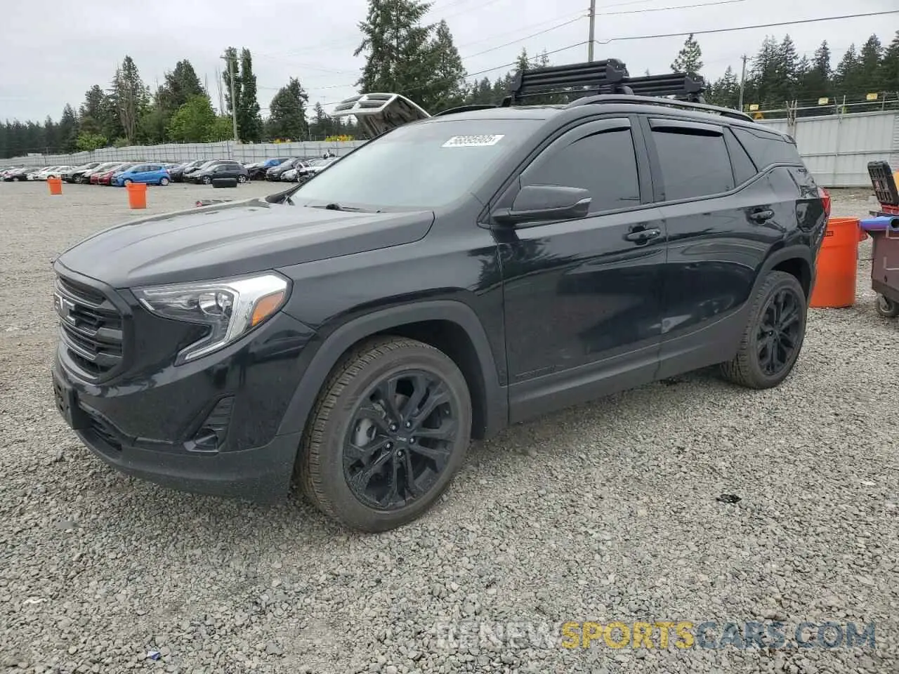 1 Photograph of a damaged car 3GKALVEV9ML348552 GMC TERRAIN 2021