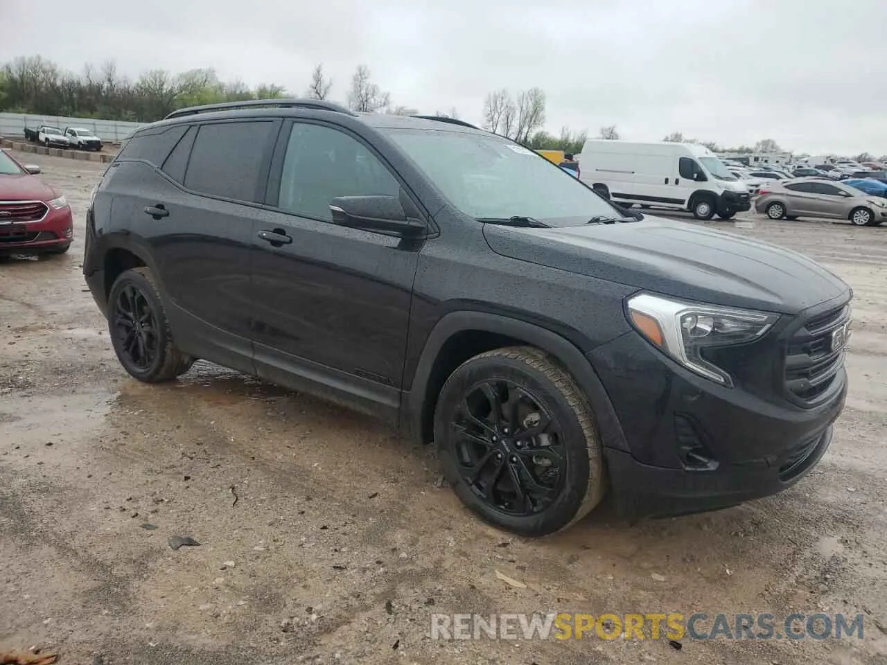 4 Photograph of a damaged car 3GKALVEV9ML351807 GMC TERRAIN 2021