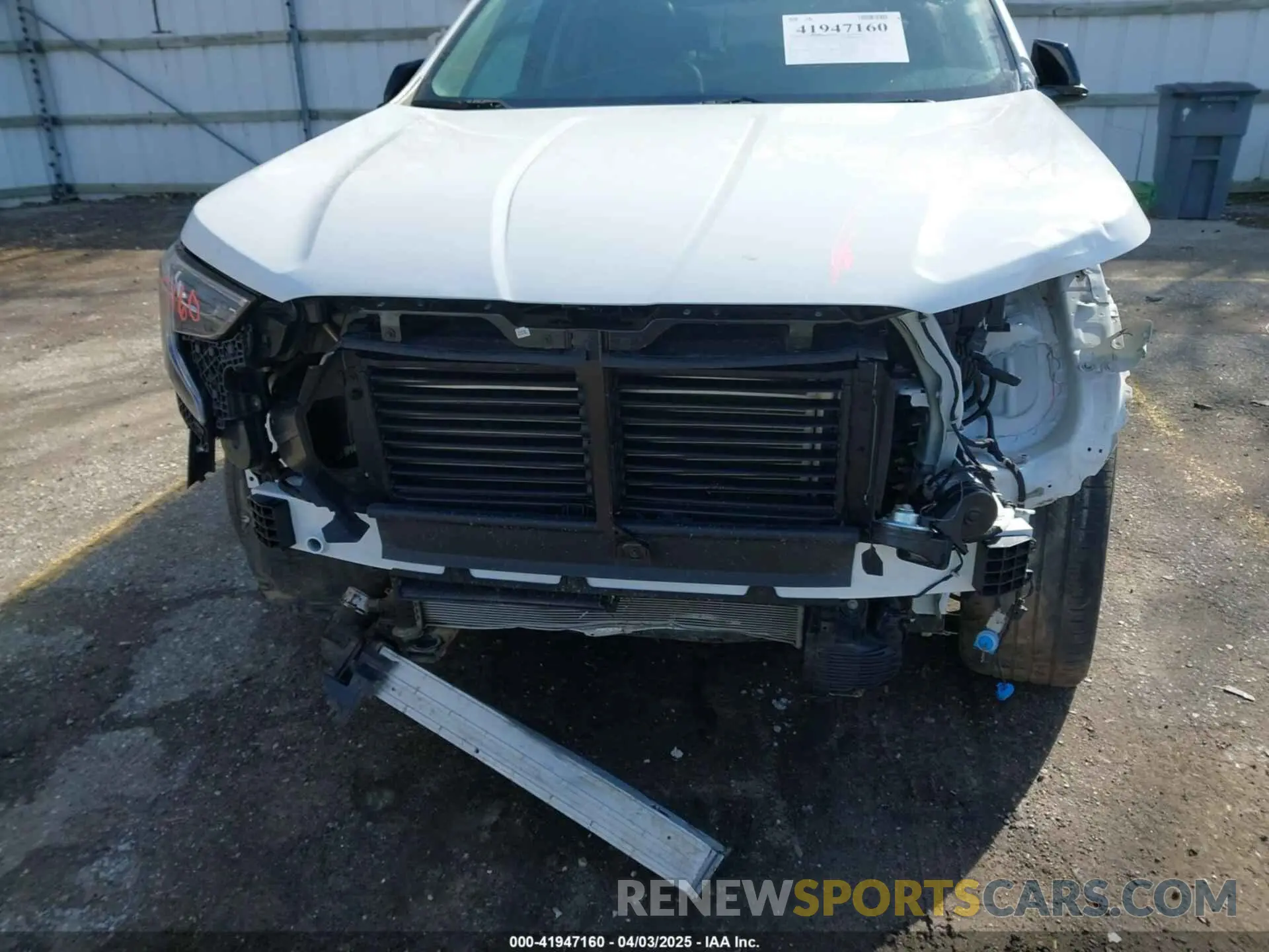 6 Photograph of a damaged car 3GKALVEV9ML388548 GMC TERRAIN 2021