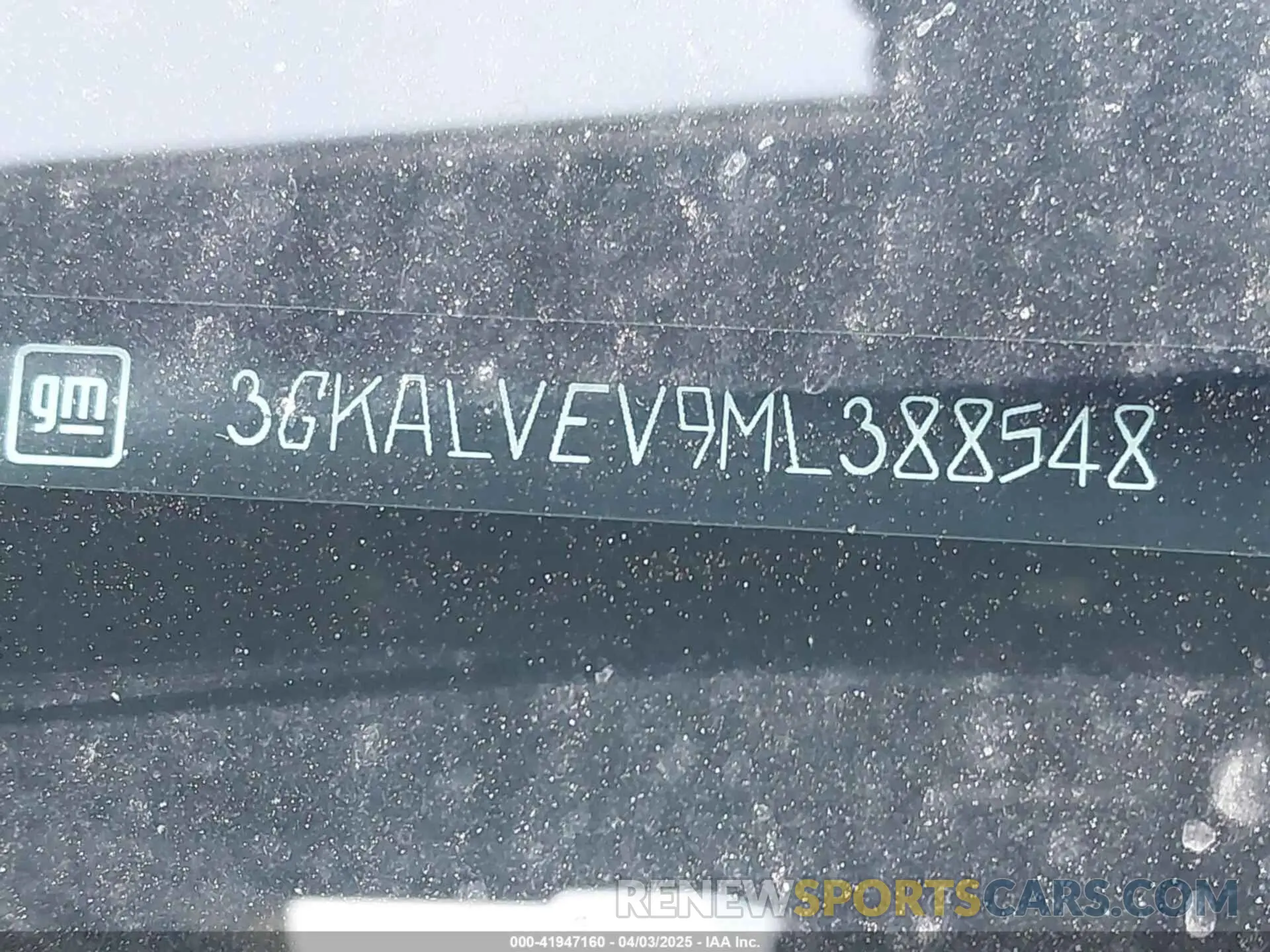 9 Photograph of a damaged car 3GKALVEV9ML388548 GMC TERRAIN 2021