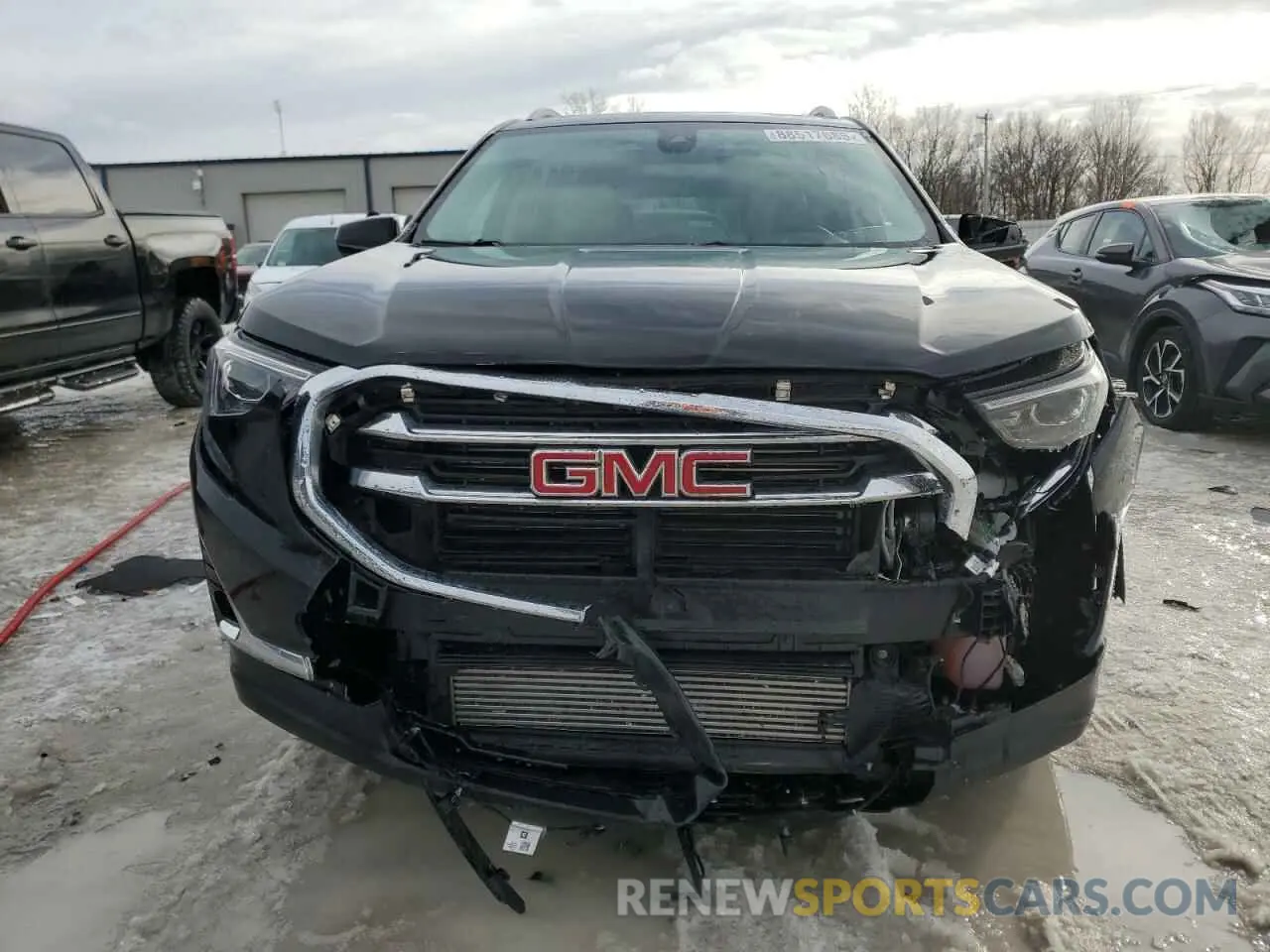 5 Photograph of a damaged car 3GKALVEV9ML396939 GMC TERRAIN 2021