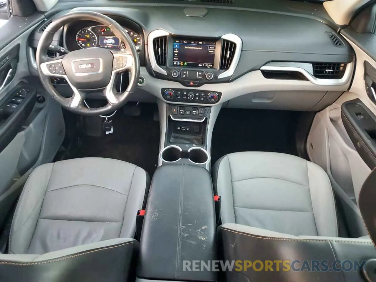 8 Photograph of a damaged car 3GKALVEV9ML396939 GMC TERRAIN 2021